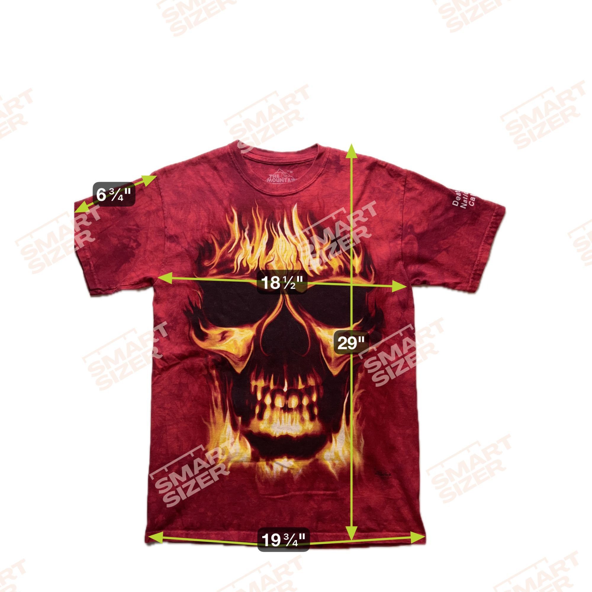 The Mountain Ghost Rider Fire Skull Death Valley Park California Mountain Size US M / EU 48-50 / 2 - 6 Thumbnail
