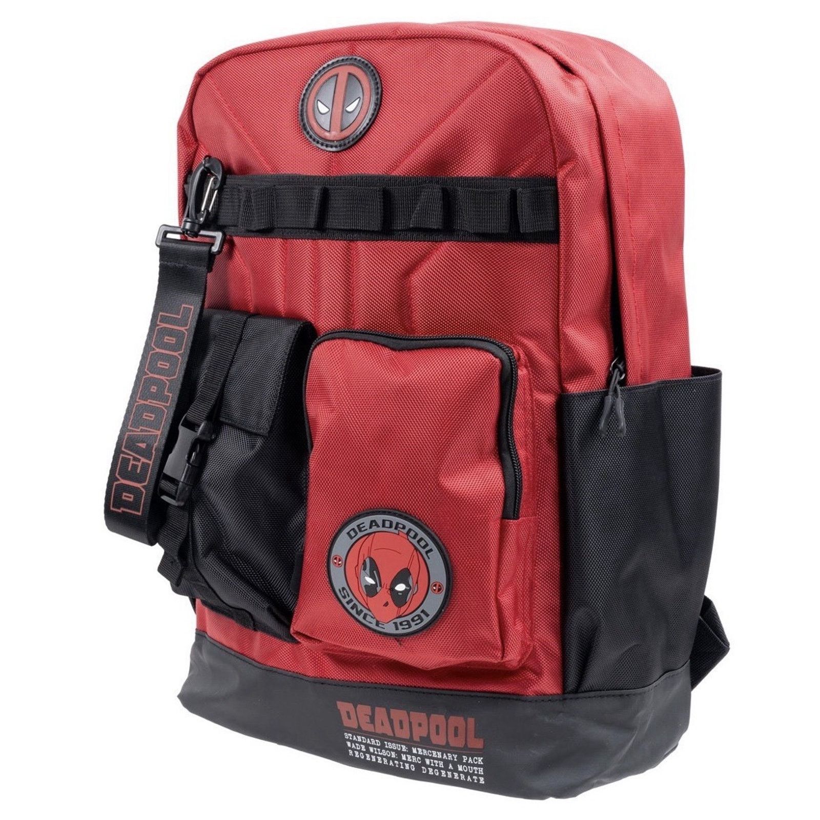 Marvel Comics Deadpool Tactical Backpack - Entertainment Earth Exclusive Size ONE SIZE - 3 Thumbnail