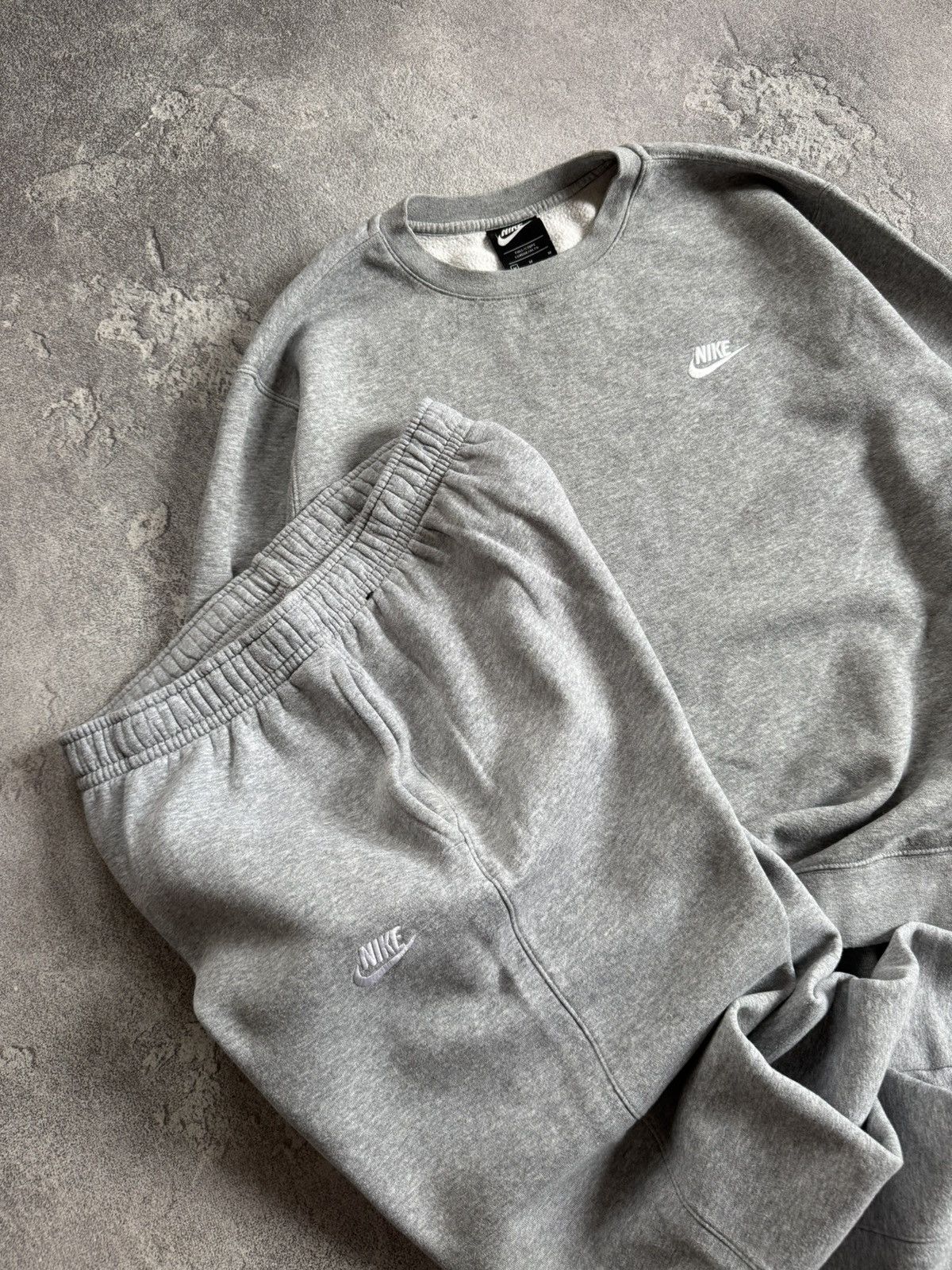 Nike Nike M gray track suit sweatshirt + pants trousers drill Size US M / EU 48-50 / 2 - 2 Thumbnail