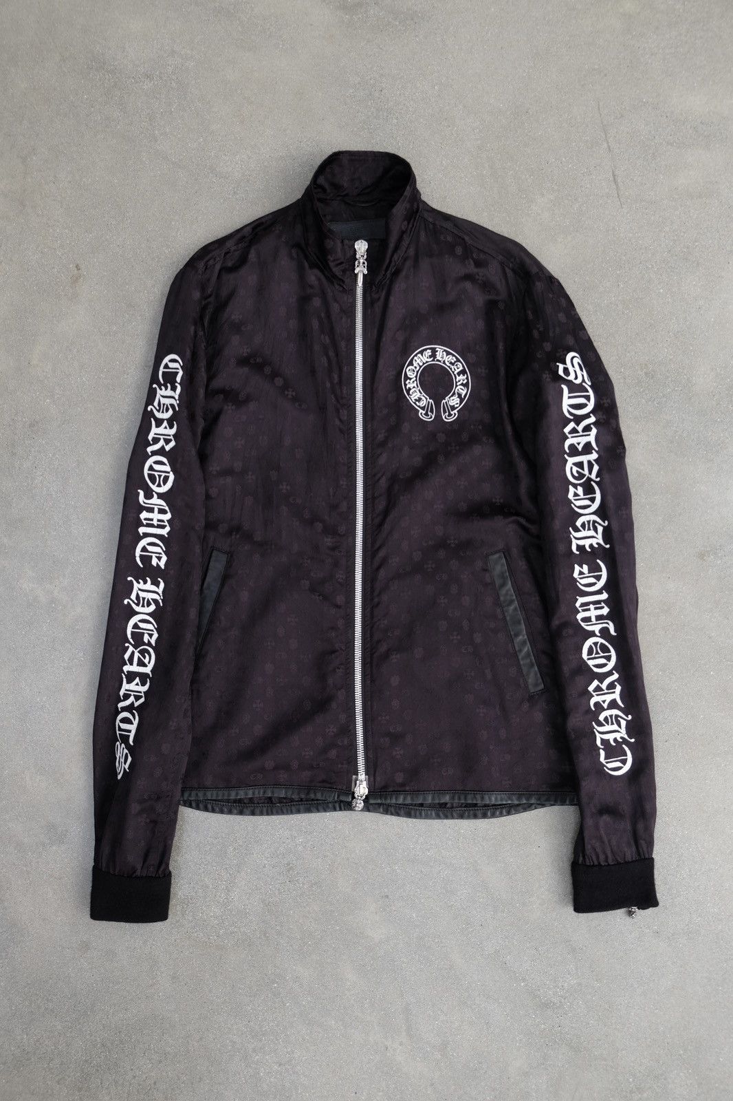 Chrome Hearts Chrome Hearts Black Patterned Jacket Size US M / EU 48-50 / 2 - 1 Thumbnail