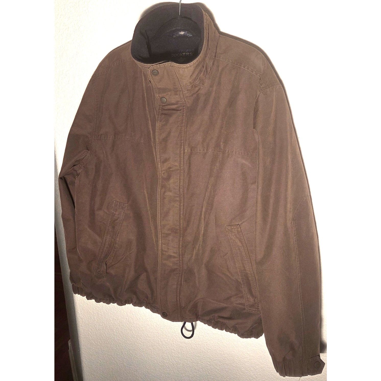 Dockers Men's Dockers XL Brownish-Green Jacket - Stylish & Versatile Size US XL / EU 56 / 4 - 3 Thumbnail