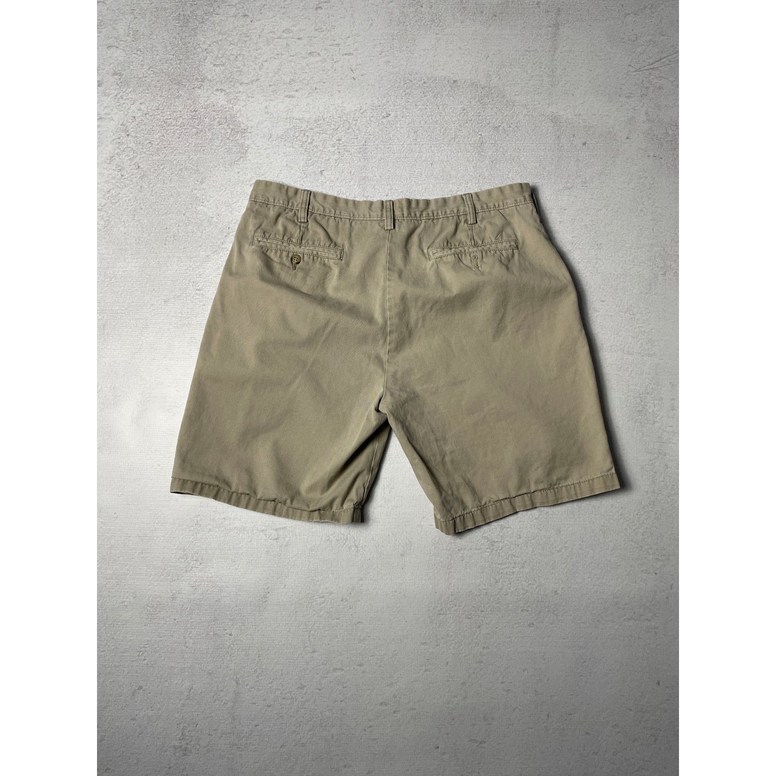 Nautica Vintage Nautica Brown Preowned Chino Shorts - Men's 38W Size US 36 / EU 52 - 2 Thumbnail