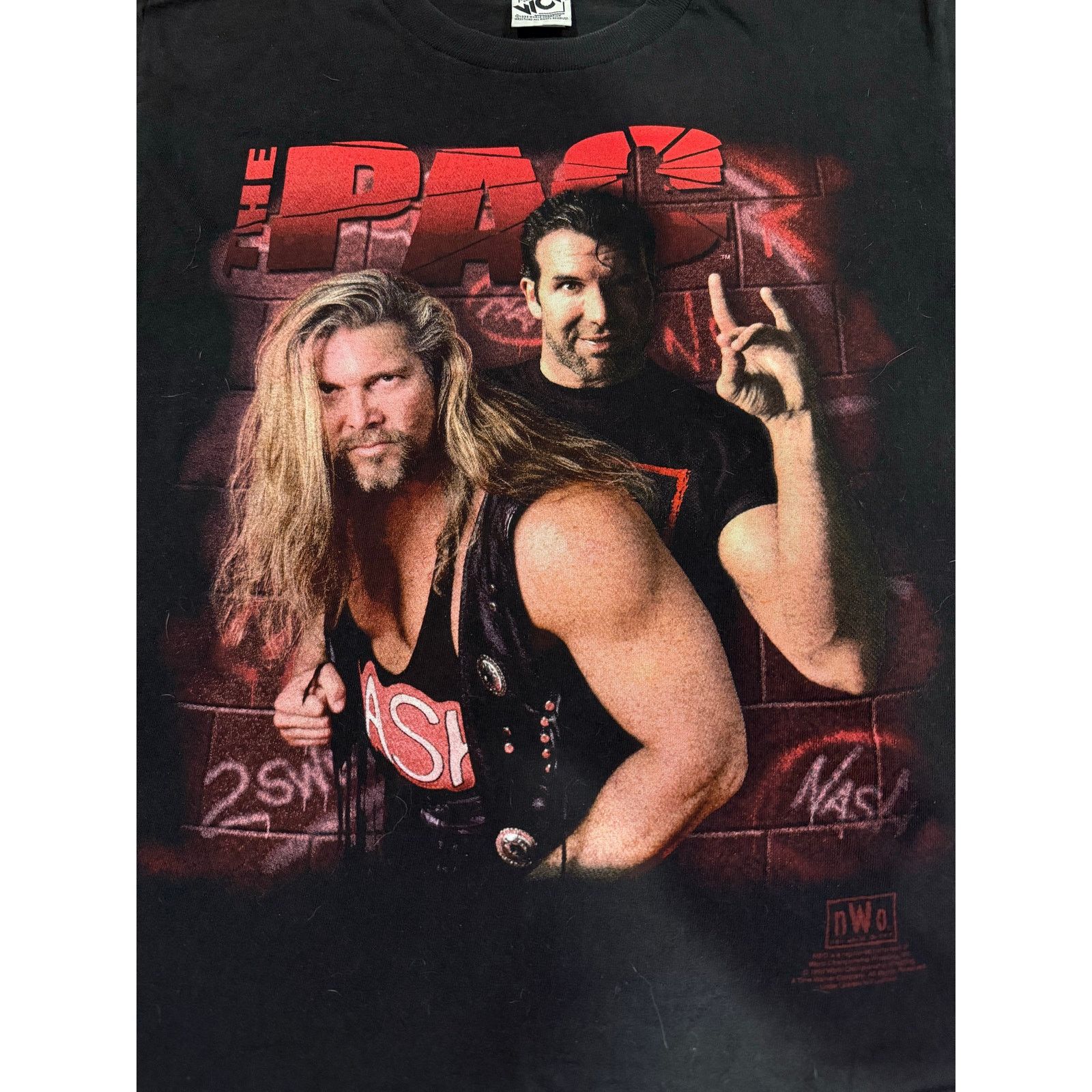 WWE Vintage NWO Red and Black Wolf Pac Size US S / EU 44-46 / 1 - 4 Thumbnail