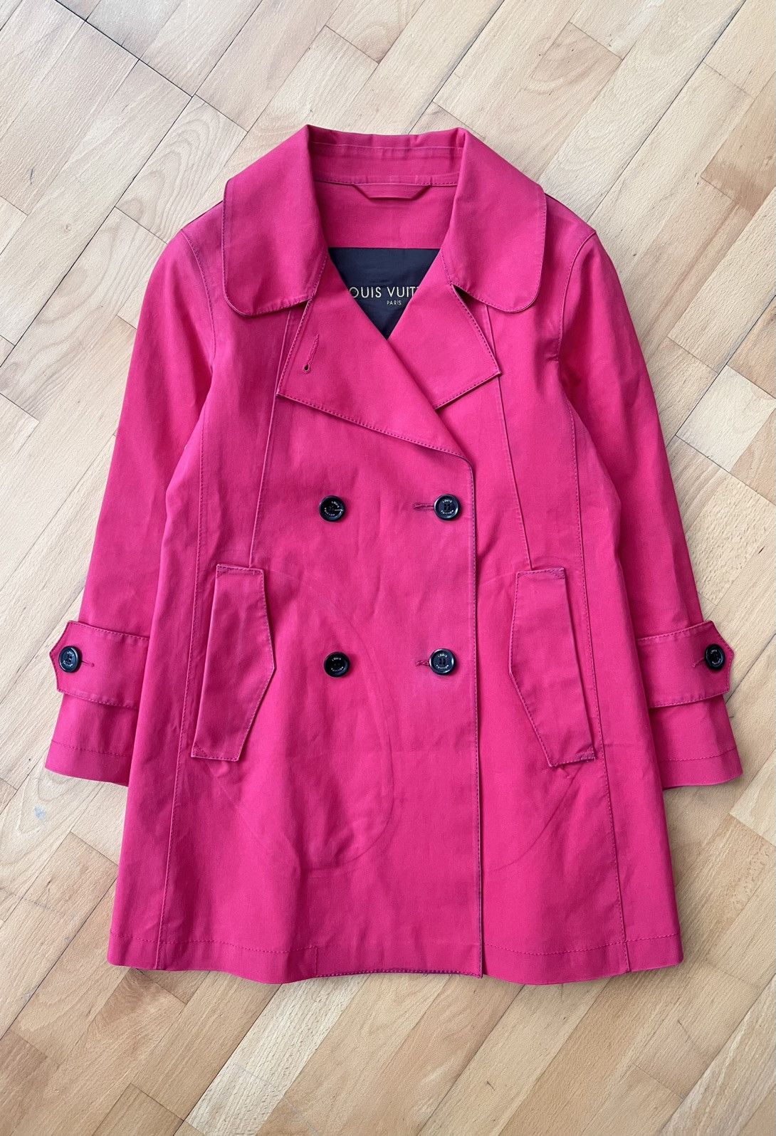 Louis Vuitton Louis Vuitton candy pink mackintosh coat Size S / US 4 / IT 40 - 1 Thumbnail
