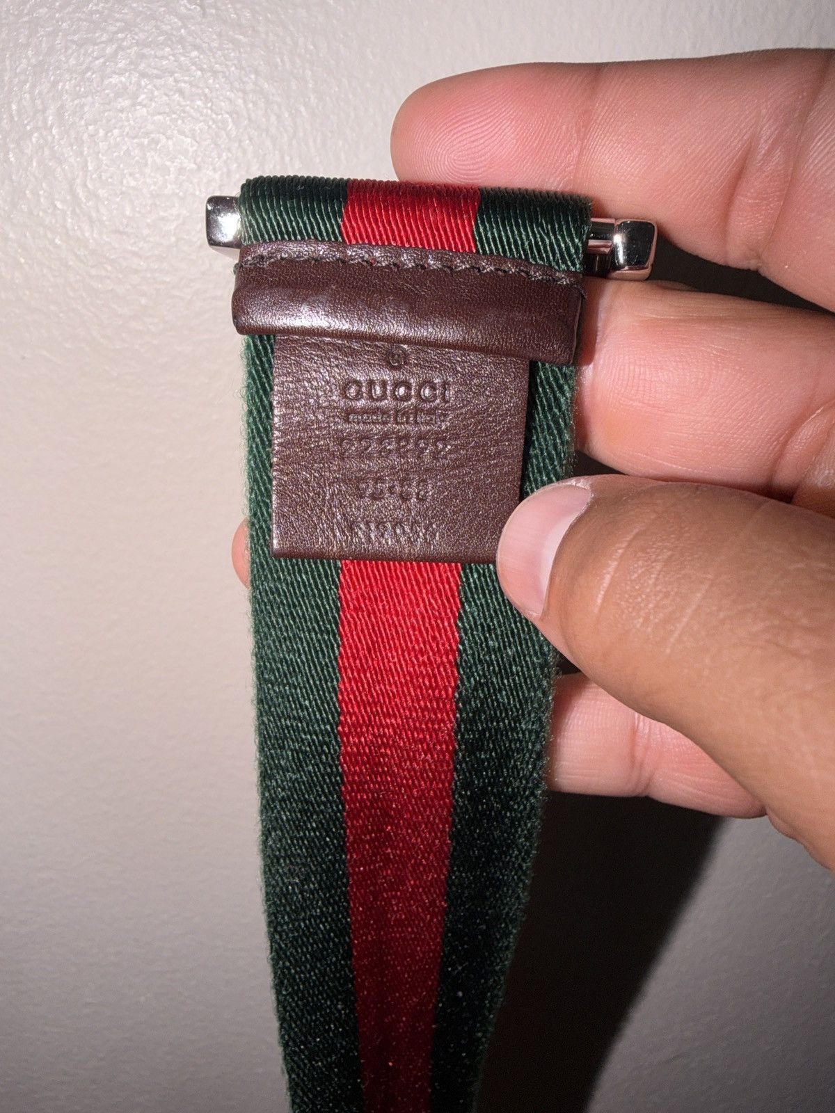 Gucci Gucci Canvas Belt Size 34 - 5 Thumbnail