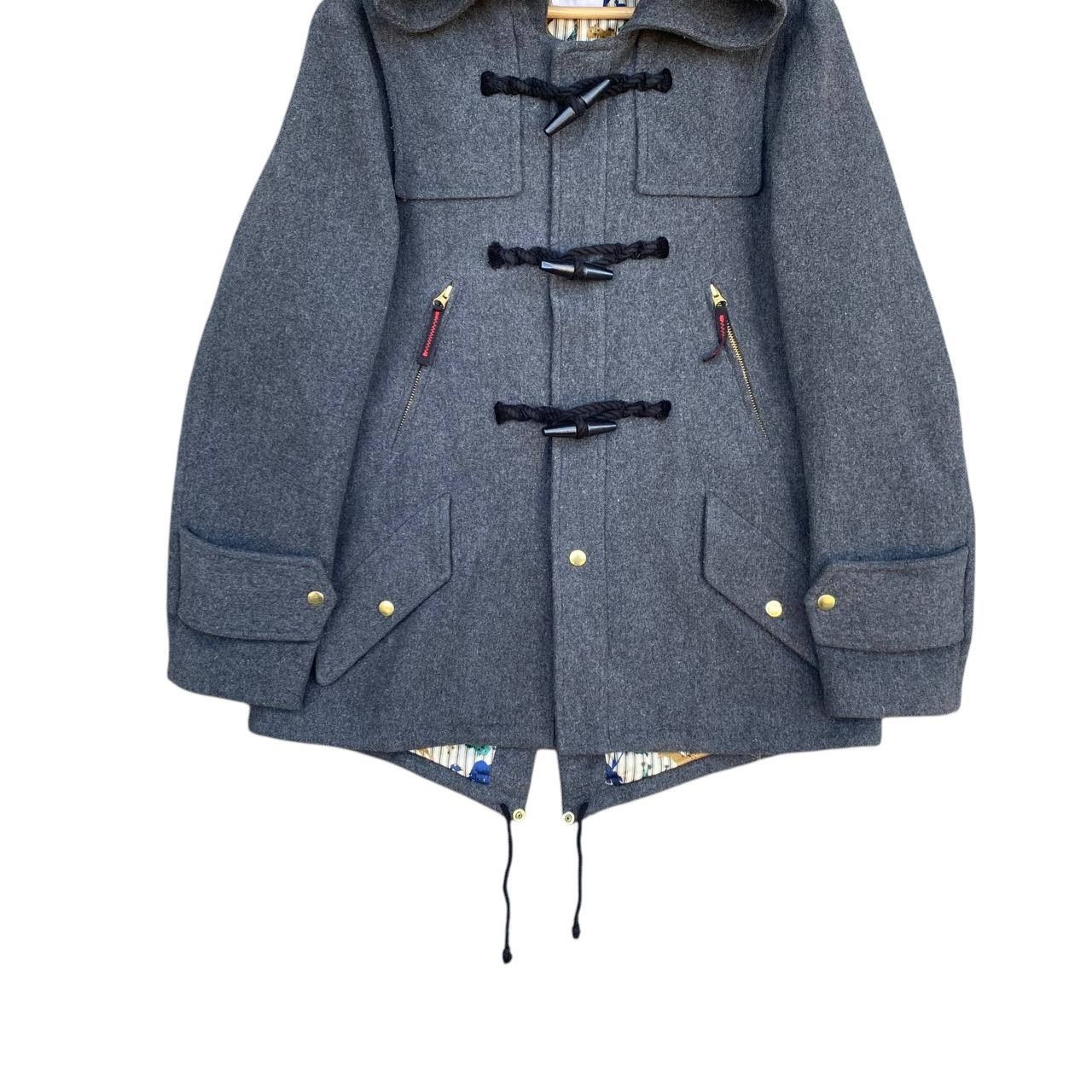 Ne-Net Né-net Issey Miyake Japan Designer Wool Toggle Duffle Coat Size US M / EU 48-50 / 2 - 2 Thumbnail