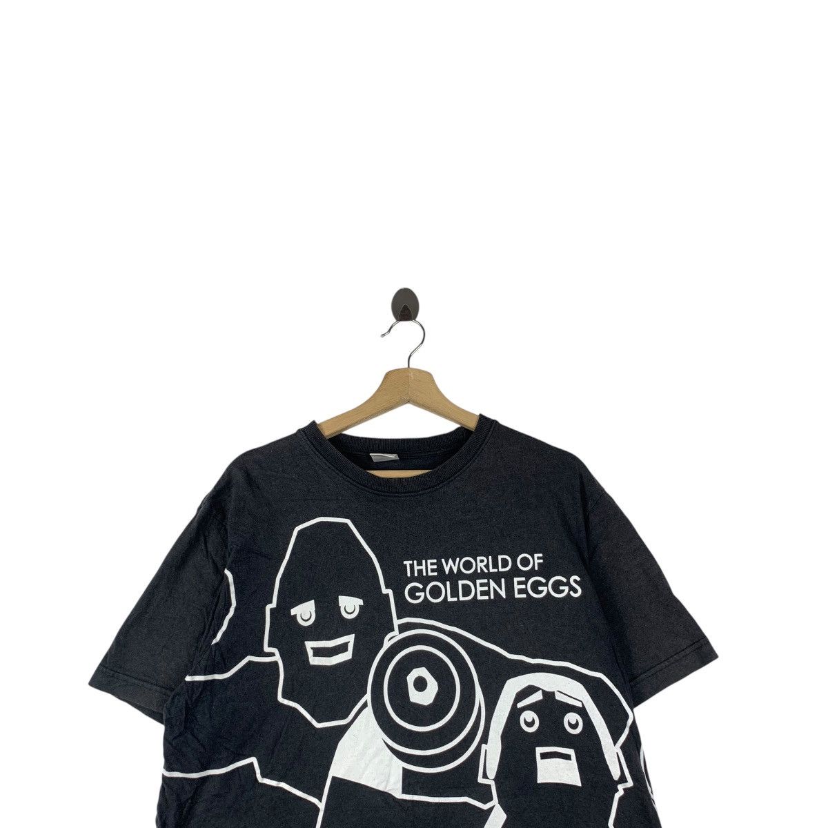 Vintage THE WORLD OF GOLDEN EGGS Anime Wii Video Game Tee Shirt Top Size US S / EU 44-46 / 1 - 2 Thumbnail