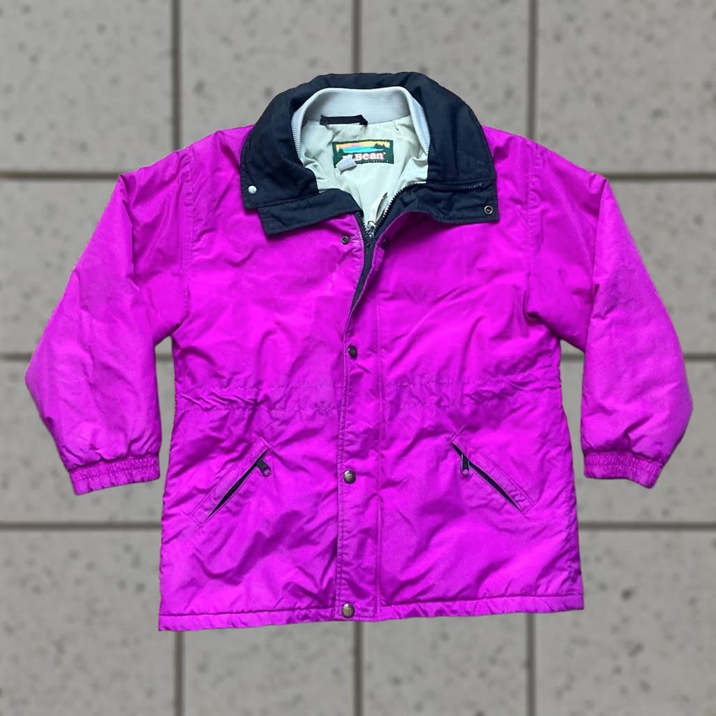 Vintage VINTAGE L.L. Bean Down Insulated Parka Coat Womens Size L Pink USA Parka Mens Womens? Size L / US 10 / IT 46 - 1 Thumbnail