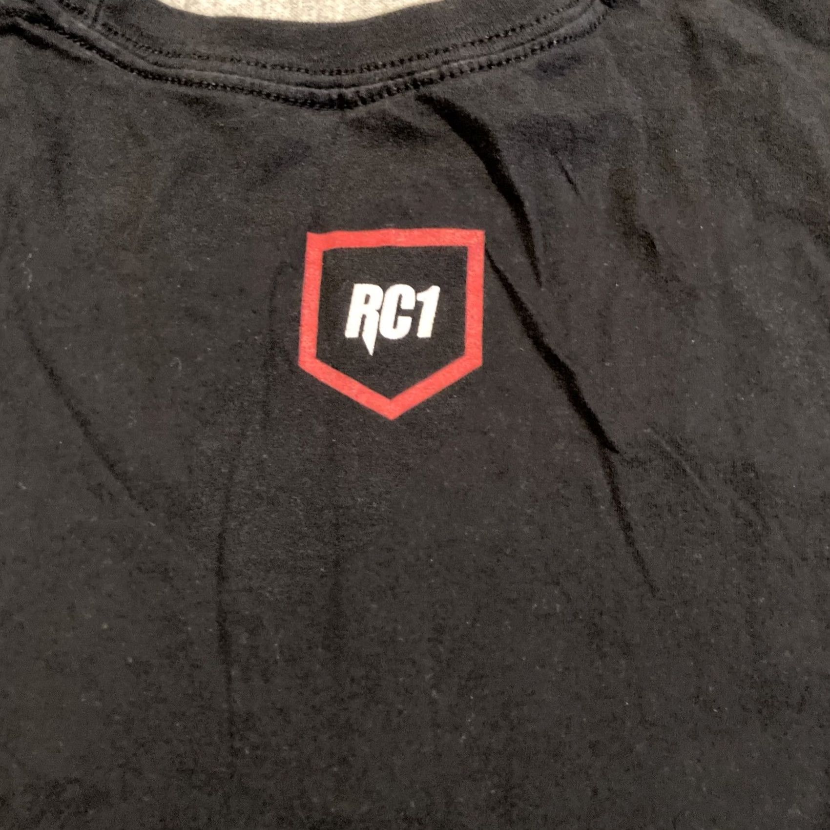 Logo 7 Redcon 1 - Black & Red Logo - DUAL SIDED PROMO T-Shirt - Men’s Size Large - COOL Size US L / EU 52-54 / 3 - 5 Thumbnail