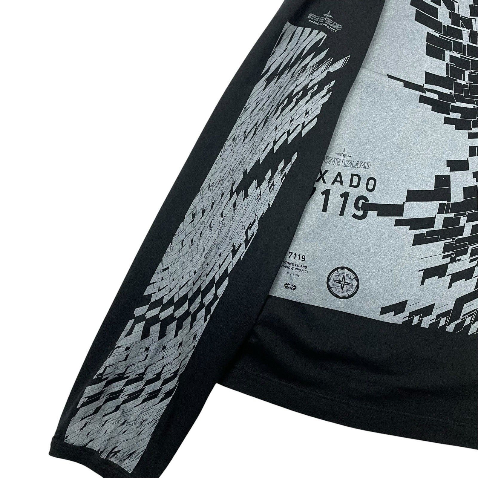 Stone Island Shadow Project Stone Island Shadow Project Long Sleeve T-Shirt Black XL Size US XL / EU 56 / 4 - 4 Thumbnail