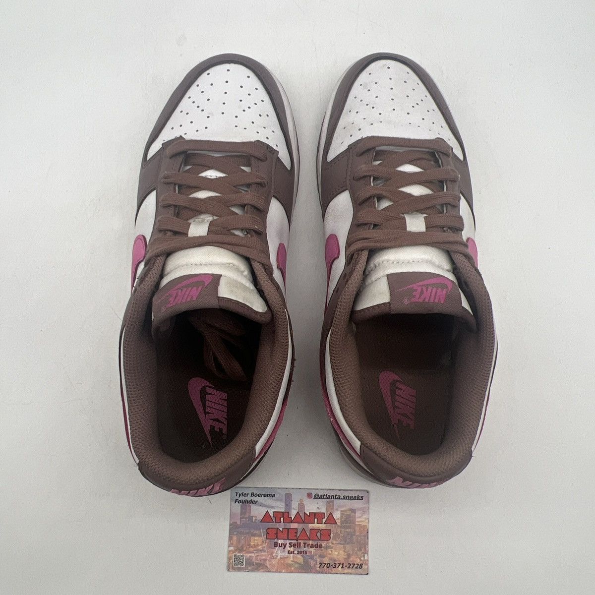 Nike Wmns Nike dunk low Smokey mauve playful pink Size US 9.5 / EU 42-43 - 6 Thumbnail