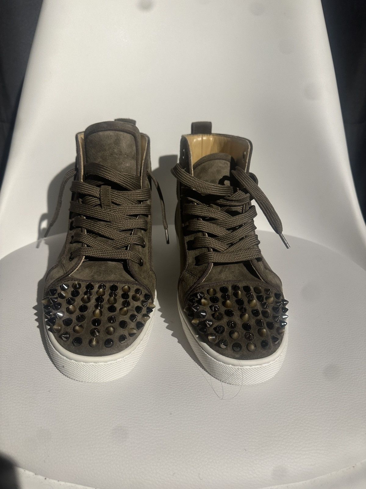 Christian Louboutin Louboutin Louis flat spikes Size US 7 / EU 40 - 1 Thumbnail