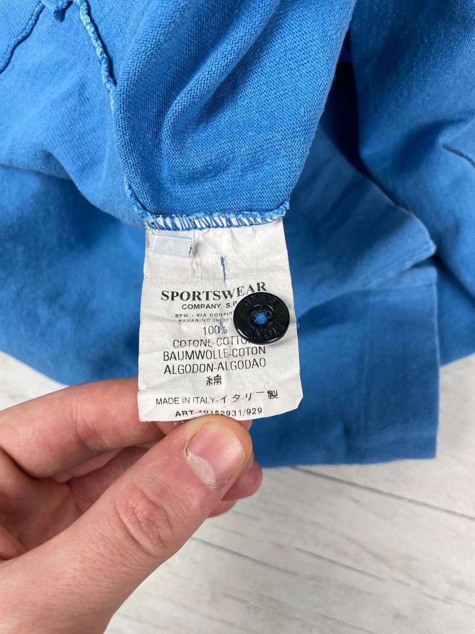 Stone Island Vintage Stone Island Polo Shirt 2004 Size US L / EU 52-54 / 3 - 13 Thumbnail