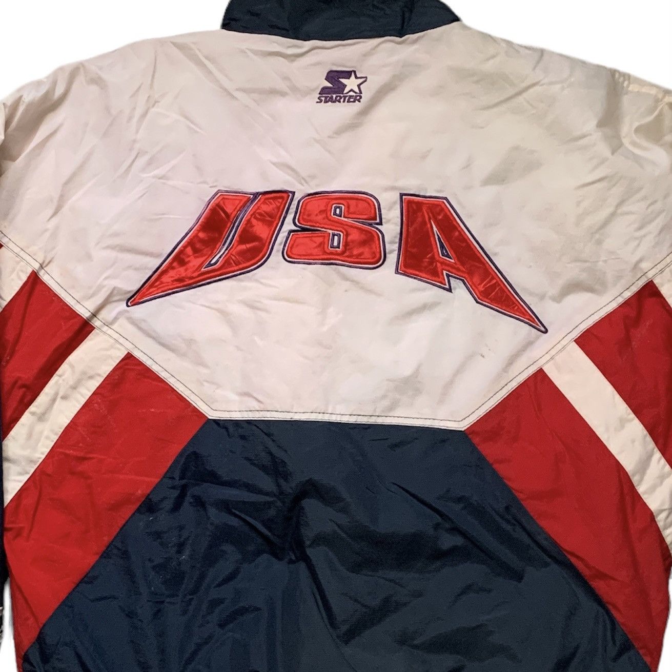 Starter Vtg Starter US Olympic Atlanta 1996 Jacket Size US L / EU 52-54 / 3 - 6 Thumbnail