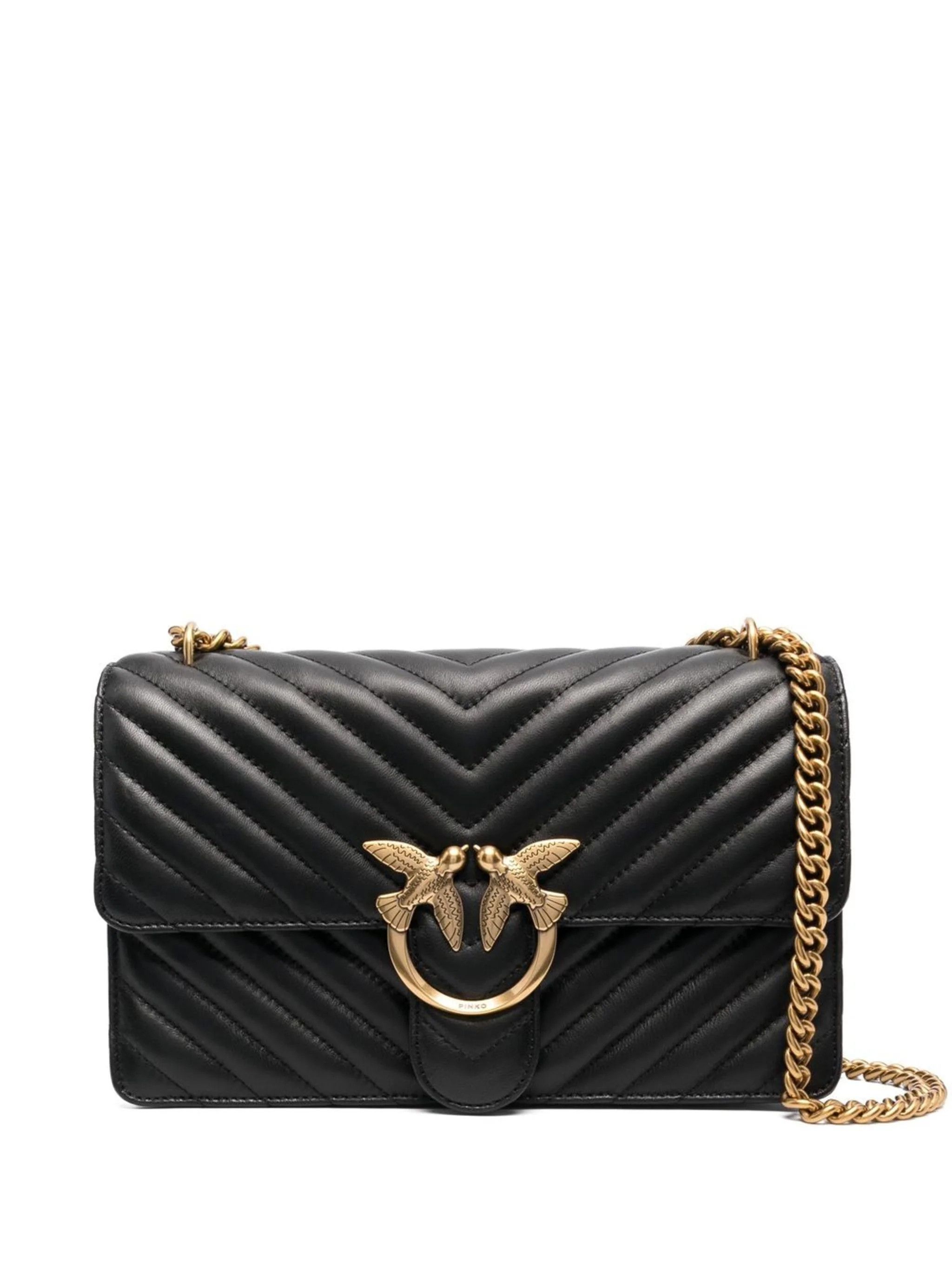 Pinko o1s22i1n0824 Size: OS / Classic Love Bag in Black Size ONE SIZE - 1 Thumbnail