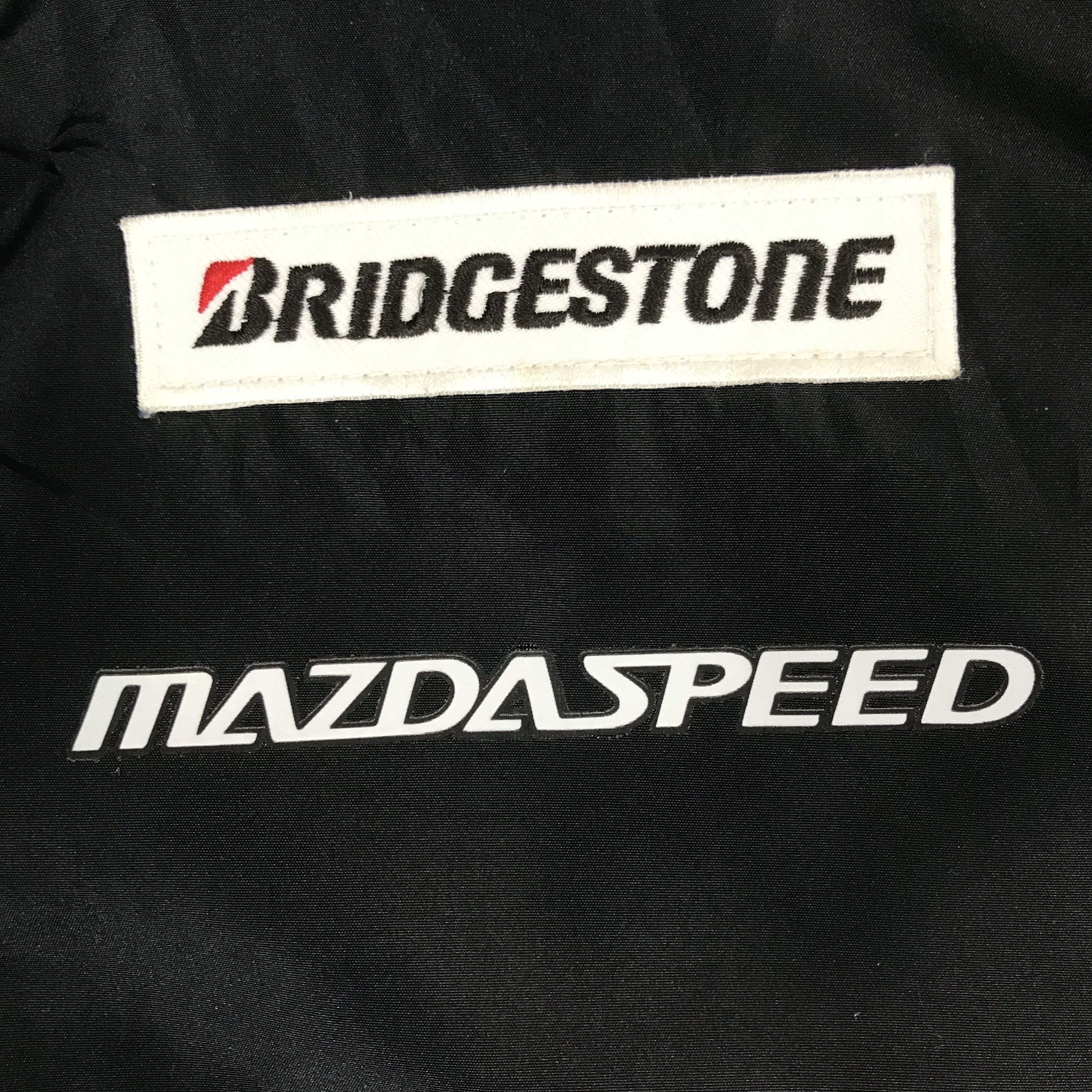 Japanese Brand Bridgestone x Mazda Windbreaker Custom Sport Jacket Size US XL / EU 56 / 4 - 10 Thumbnail