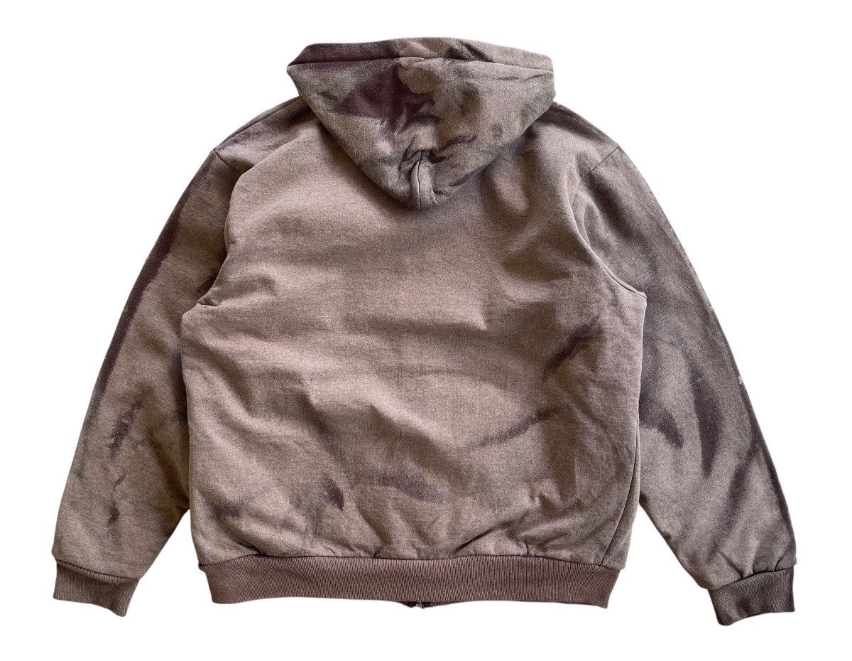 Carhartt Vintage Carhartt Zip Up Hooded Sunfaded Dyed Size US XXL / EU 58 / 5 - 4 Thumbnail