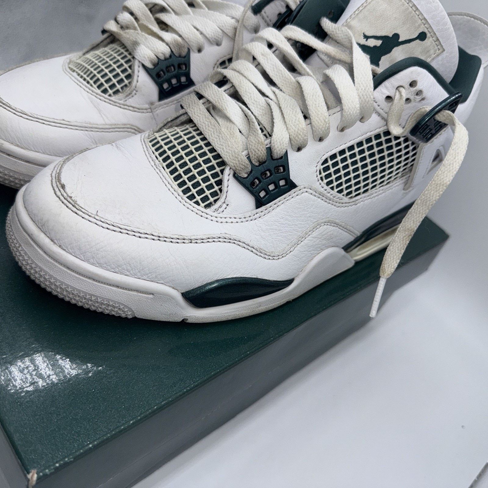 Jordan Brand Size 9 - Air Jordan 4 Retro Oxidized Green Size US 9 / EU 42 - 3 Thumbnail