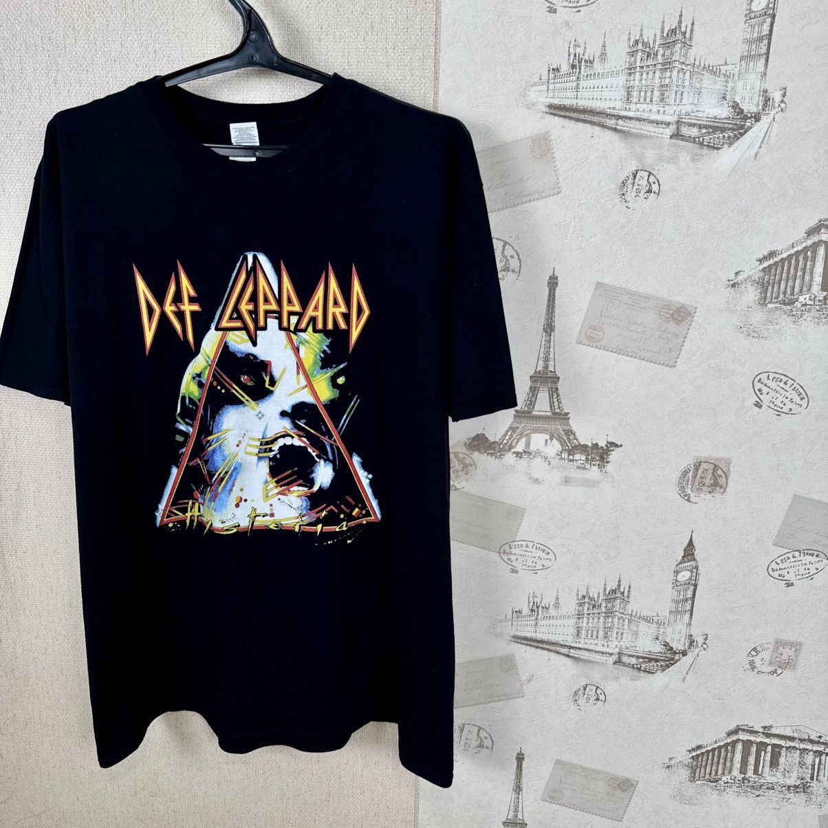 Other Vintage Def Leppard T shirt Hysteria Sz 2XL Rock Band Size US XXL / EU 58 / 5 - 10 Thumbnail