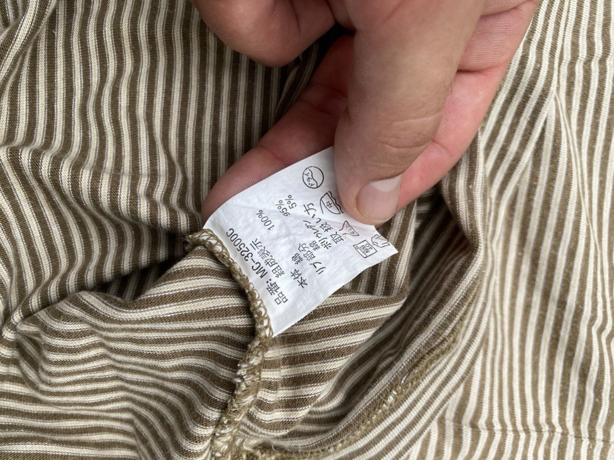 MCM × Vintage 00S MCM VINTAGE Y2K RETRO STRIPED POCKET TEE TSHIRT Size US M / EU 48-50 / 2 - 7 Thumbnail