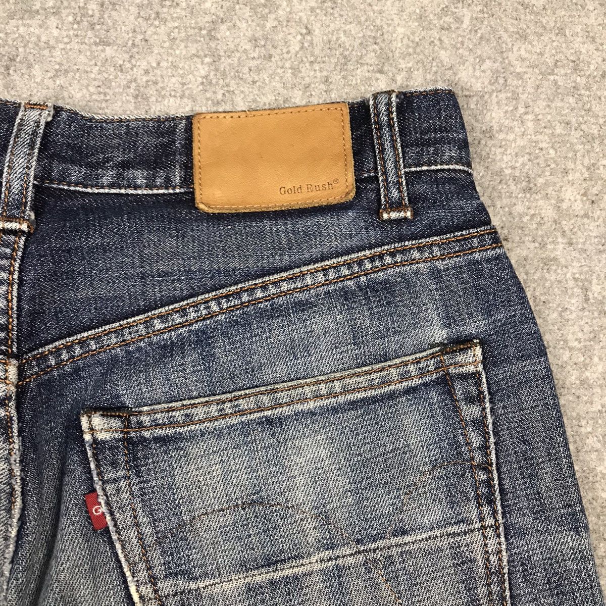 Japanese Brand GOLD RUSH DISTRESSED BAGGY DENIM PANTS Size US 28 / EU 44 - 12 Thumbnail