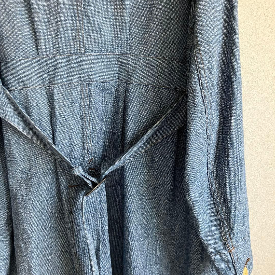 Taiga Takahashi TAIGA TAKAHASHI Lot401 Engineer Coat Blue 38 Size US S / EU 44-46 / 1 - 7 Thumbnail