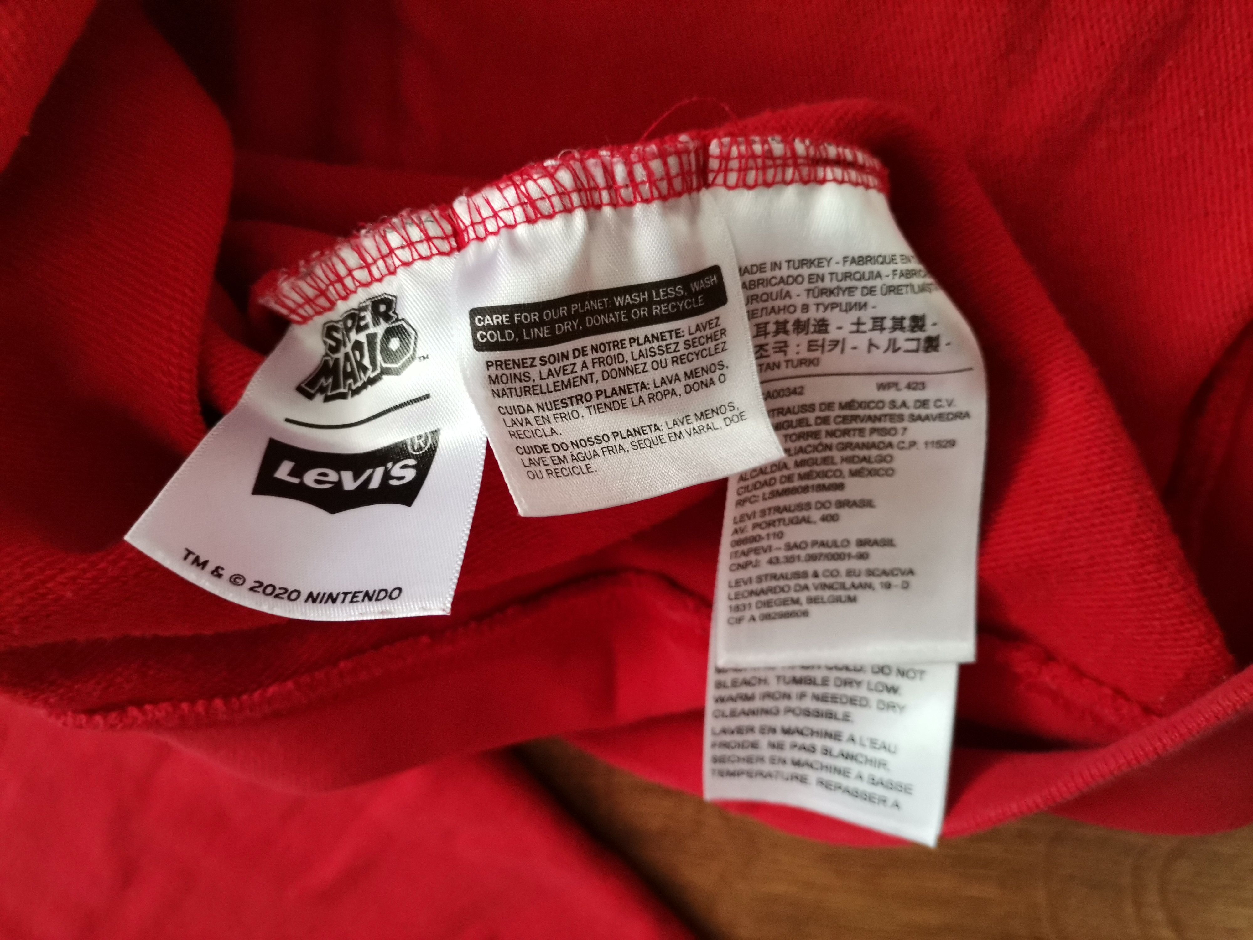 Levi's Levi's x Super Mario Hoodie Size US S / EU 44-46 / 1 - 4 Thumbnail
