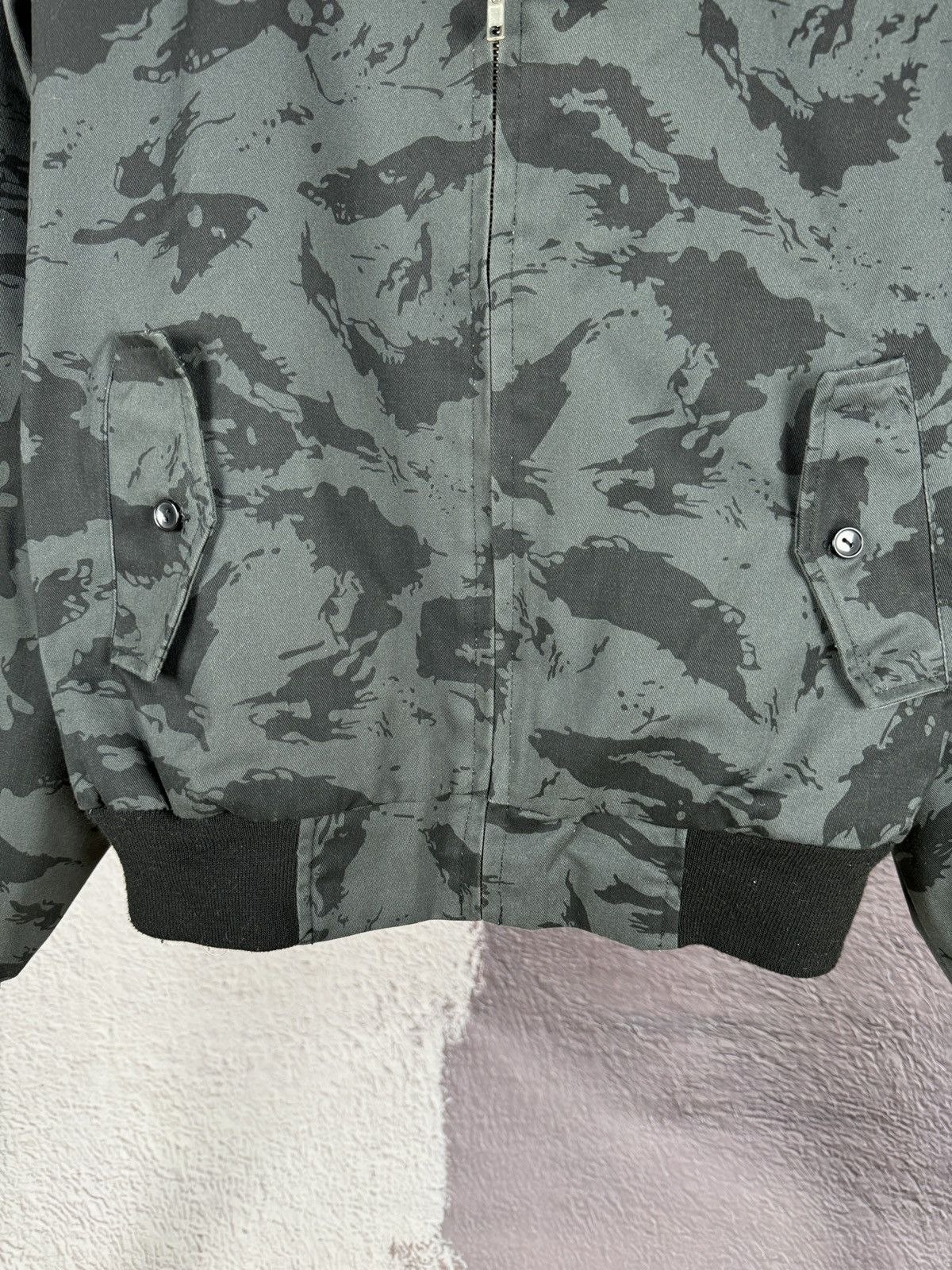 Knightsbridge Knightsbridge Heavy England Style Bomber Jacket Tartan Lined Size US S / EU 44-46 / 1 - 7 Thumbnail