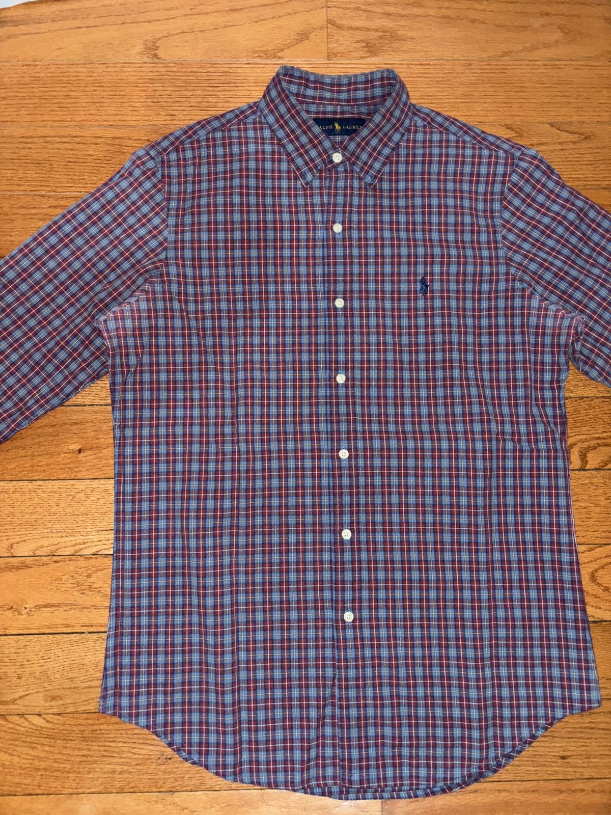Ralph Lauren Vintage Polo Ralph Lauren Plaid Button Up Size US M / EU 48-50 / 2 - 2 Thumbnail
