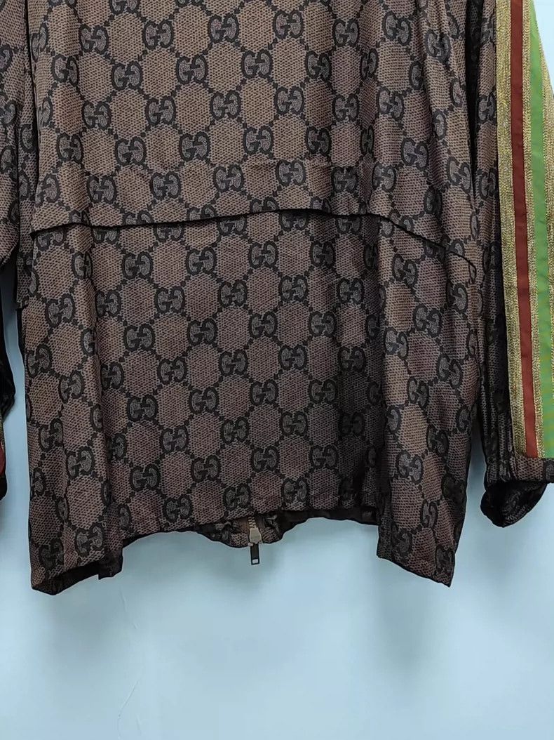 Gucci Gucci Printed brown zipper jacket 2506-Nextarrow Size US XS / EU 42 / 0 - 5 Thumbnail