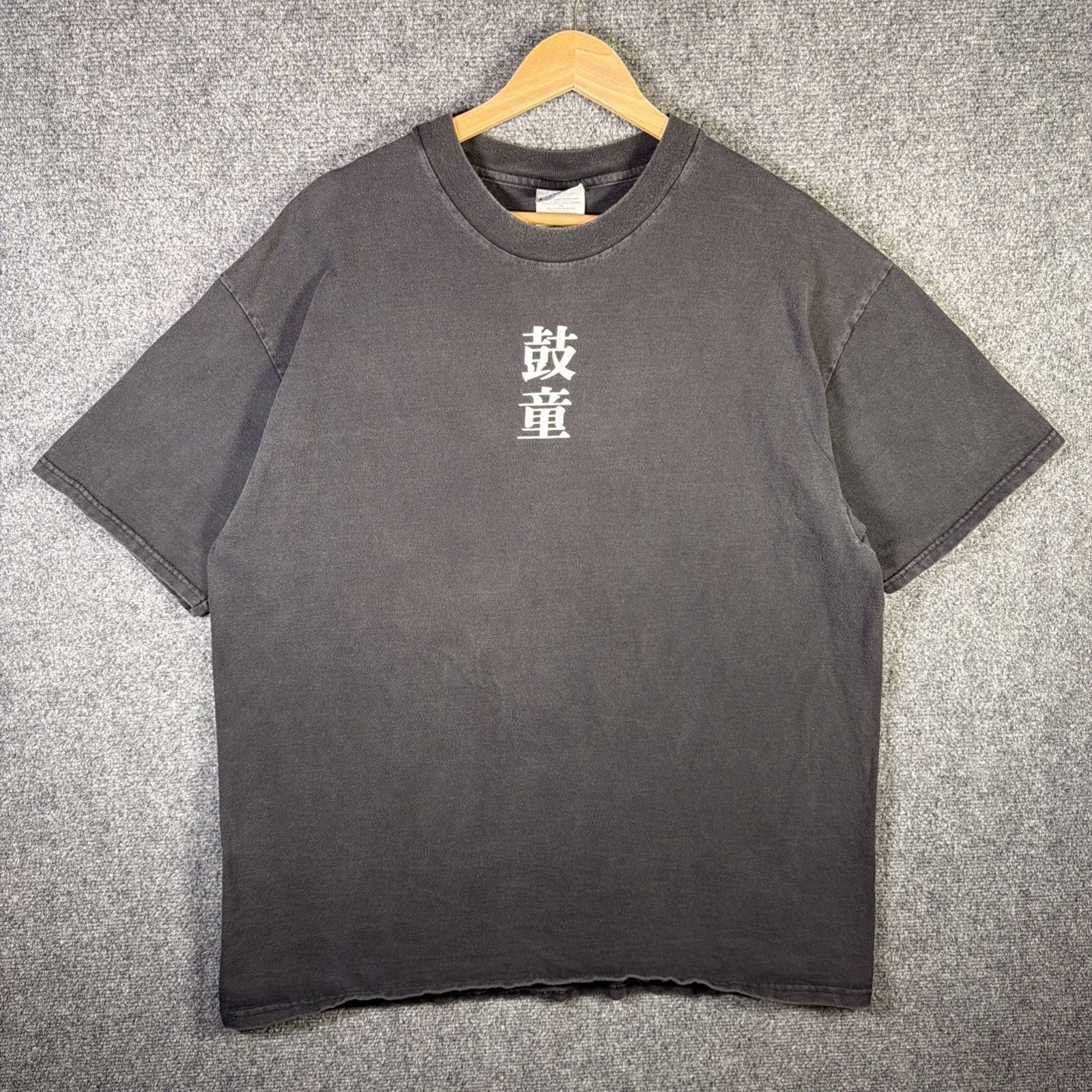 Band Tees Vintage Kodo Shirt XL Black 90s Japan USA One Earth Tour Size US XL / EU 56 / 4 - 4 Thumbnail