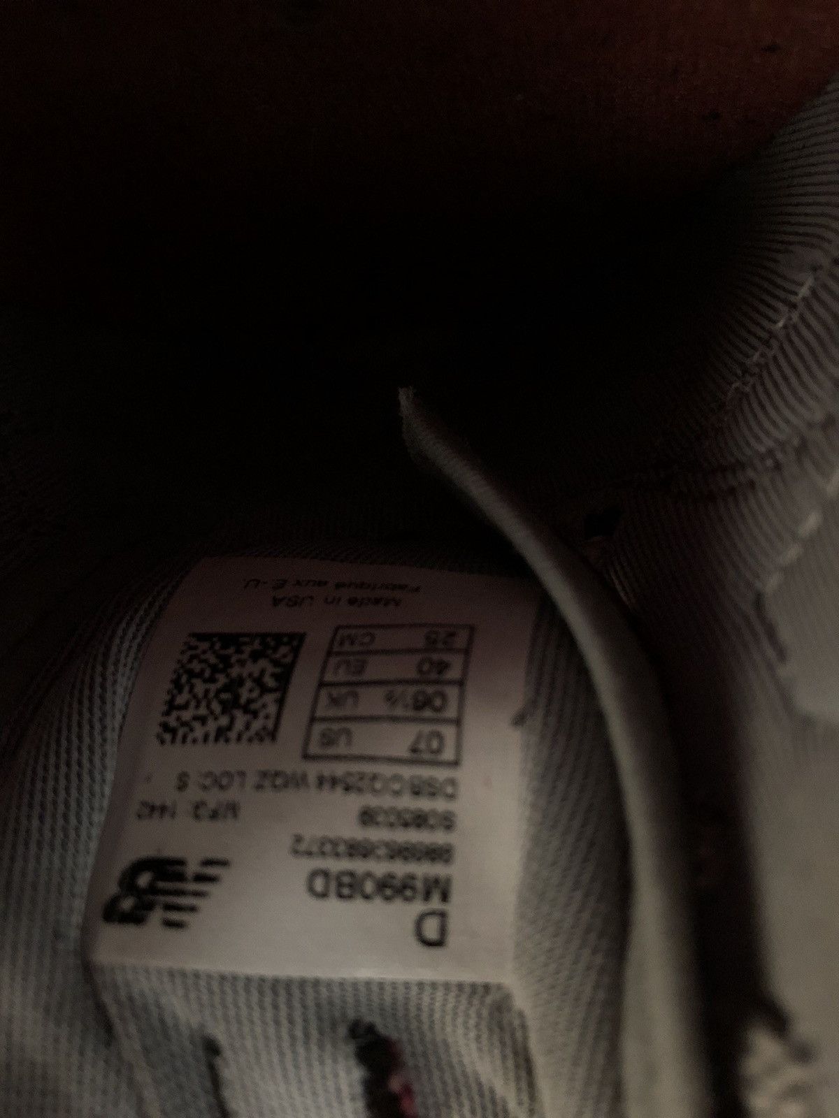 New Balance New Balance 990 v1 Burgundy Rare Classic Sneakers Vintage Size US 7 / EU 40 - 9 Thumbnail