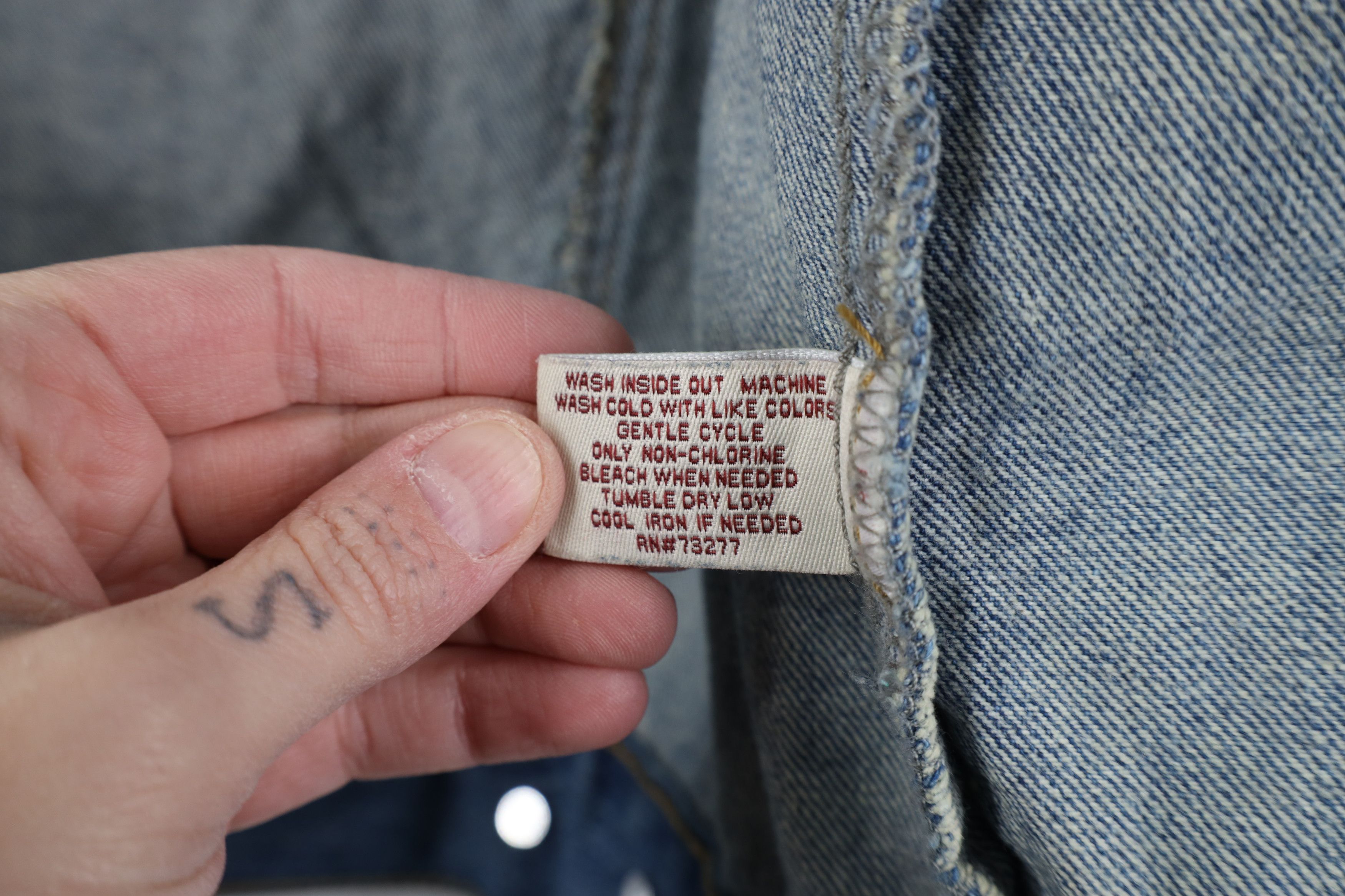 Vintage Vintage 90s Y2K MUDD Babydoll Denim Jean Trucker Jacket Blue Size L / US 10 / IT 46 - 11 Thumbnail