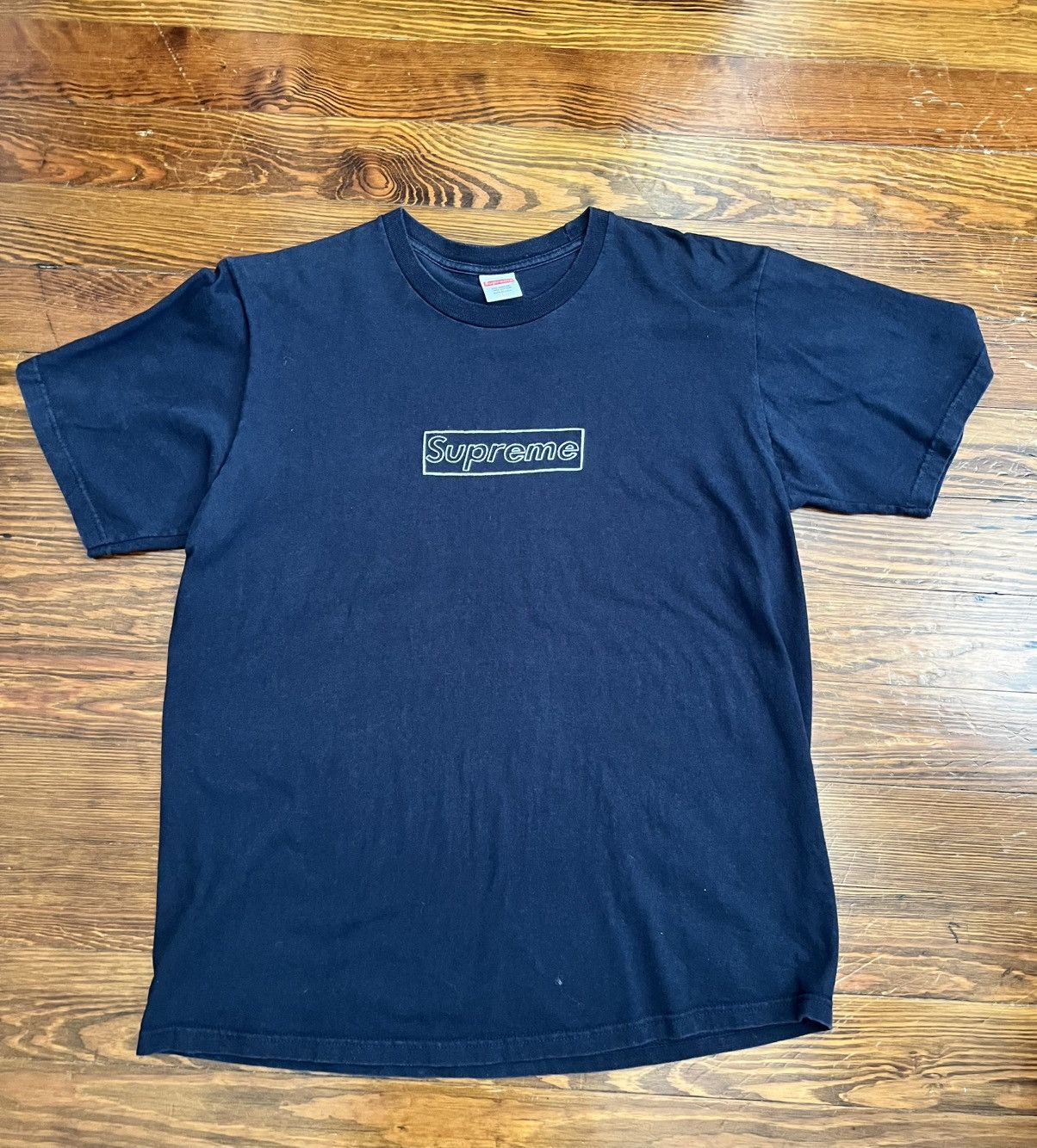 トップス Supreme kaws BOX LOGO Supreme Kaws Chalk Box Logo T Shirt SS21 Green- LARGE | eBay