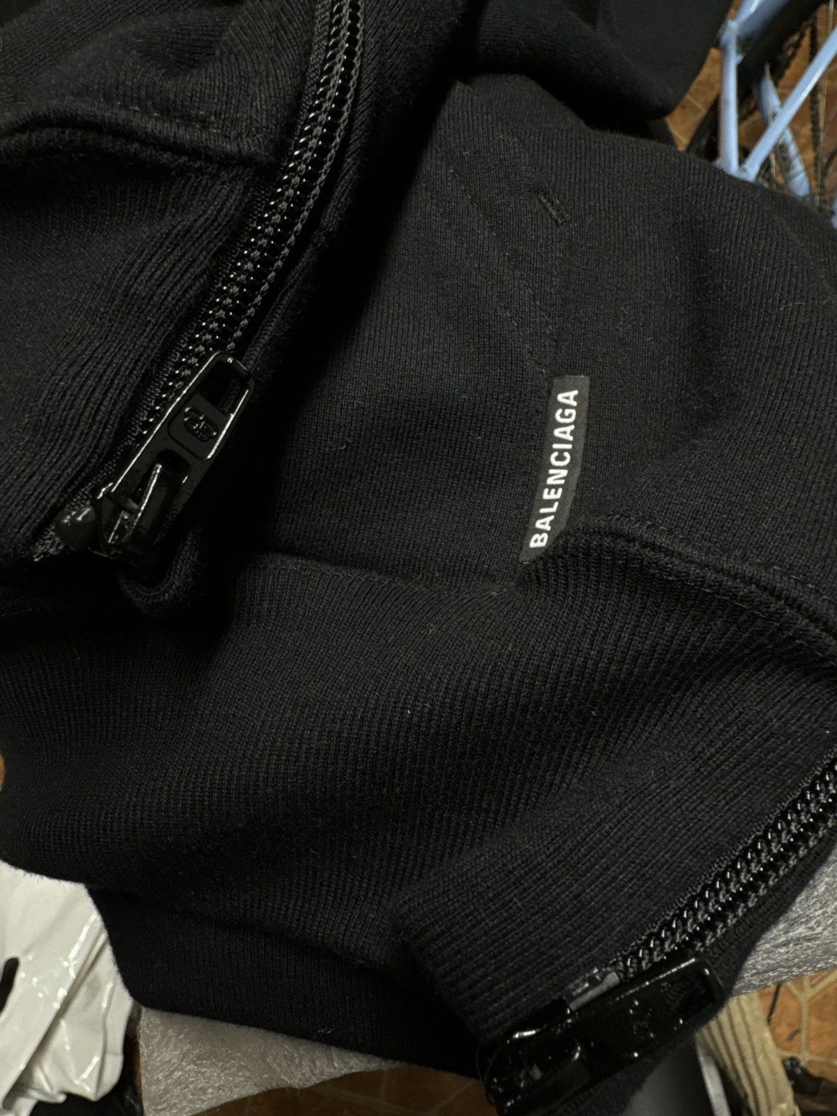 Balenciaga Balenciaga Zip Hoodie Heavy Side Zipper Size US XS / EU 42 / 0 - 3 Thumbnail
