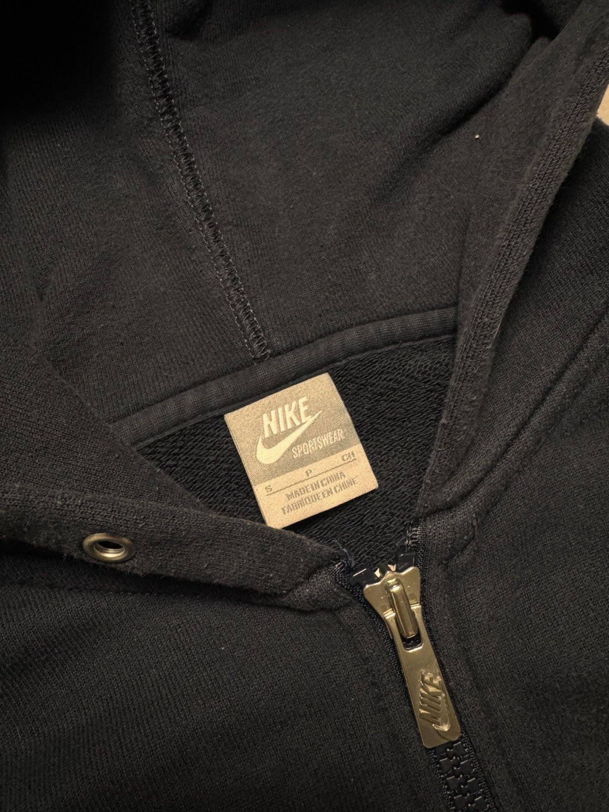 Nike × Vintage NIKE VINTAGE CENTER LOGO OVERSIZE ZIP BOXY HOODIE Size US S / EU 44-46 / 1 - 6 Thumbnail