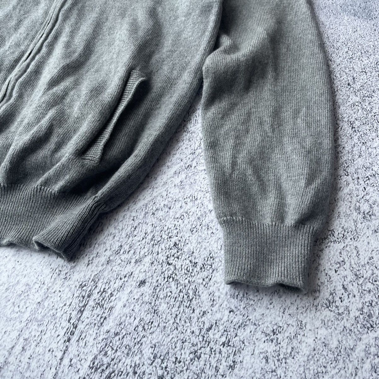 Gucci Gucci zip-up grey wool sweater made in Italy Size US XL / EU 56 / 4 - 5 Thumbnail