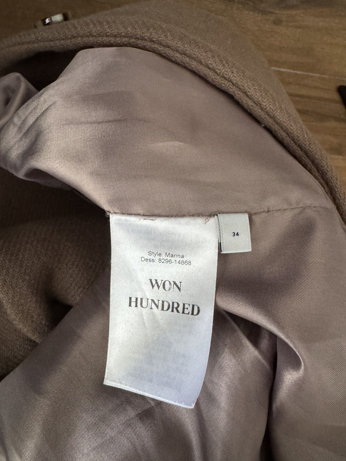 Won Hundred Won Hundred New York Coat Size XS / US 0-2 / IT 36-38 - 8 Thumbnail