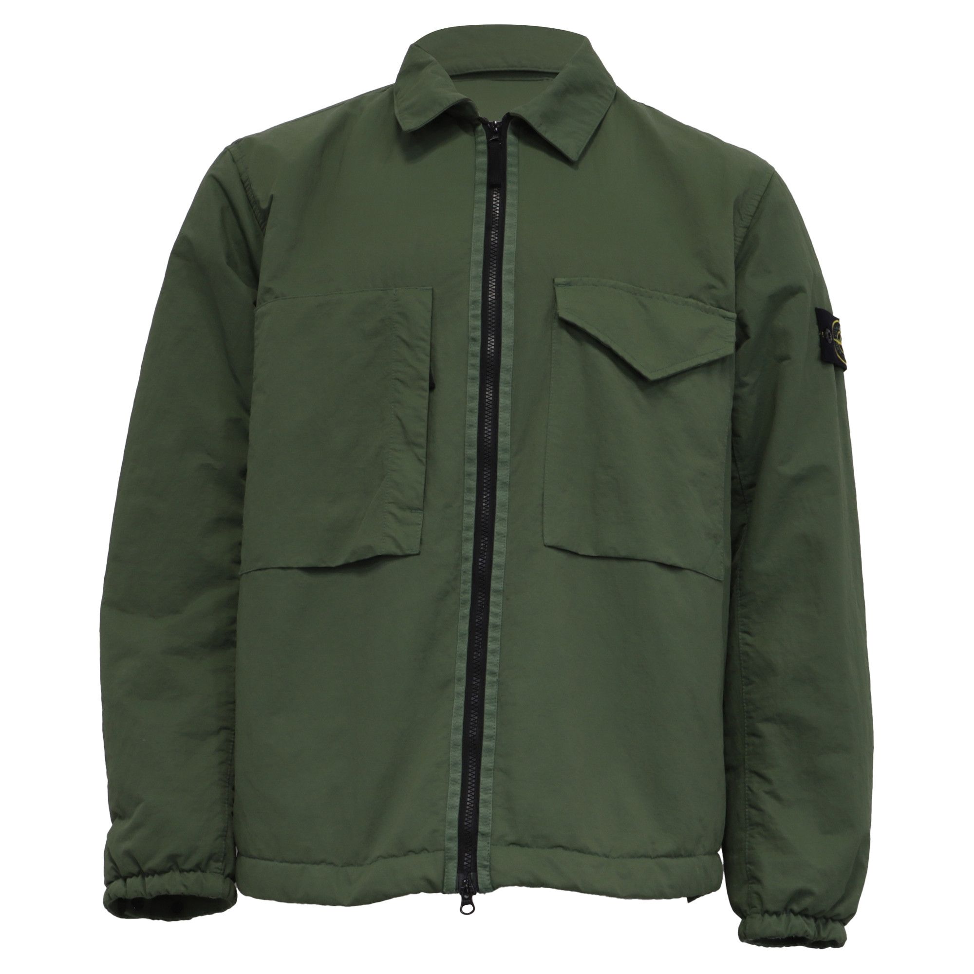 Stone Island Stone Island Zip-Up Jacket with Primaloft-TC in Olive Polya Size US XXL / EU 58 / 5 - 1 Thumbnail