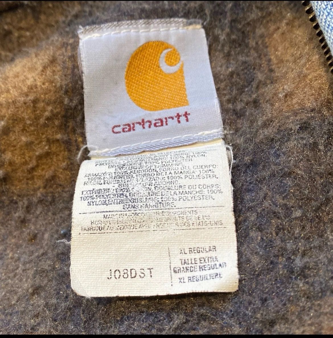 Carhartt Carhartt Denim Hoodie (hooded jacket) Size US XL / EU 56 / 4 - 4 Thumbnail