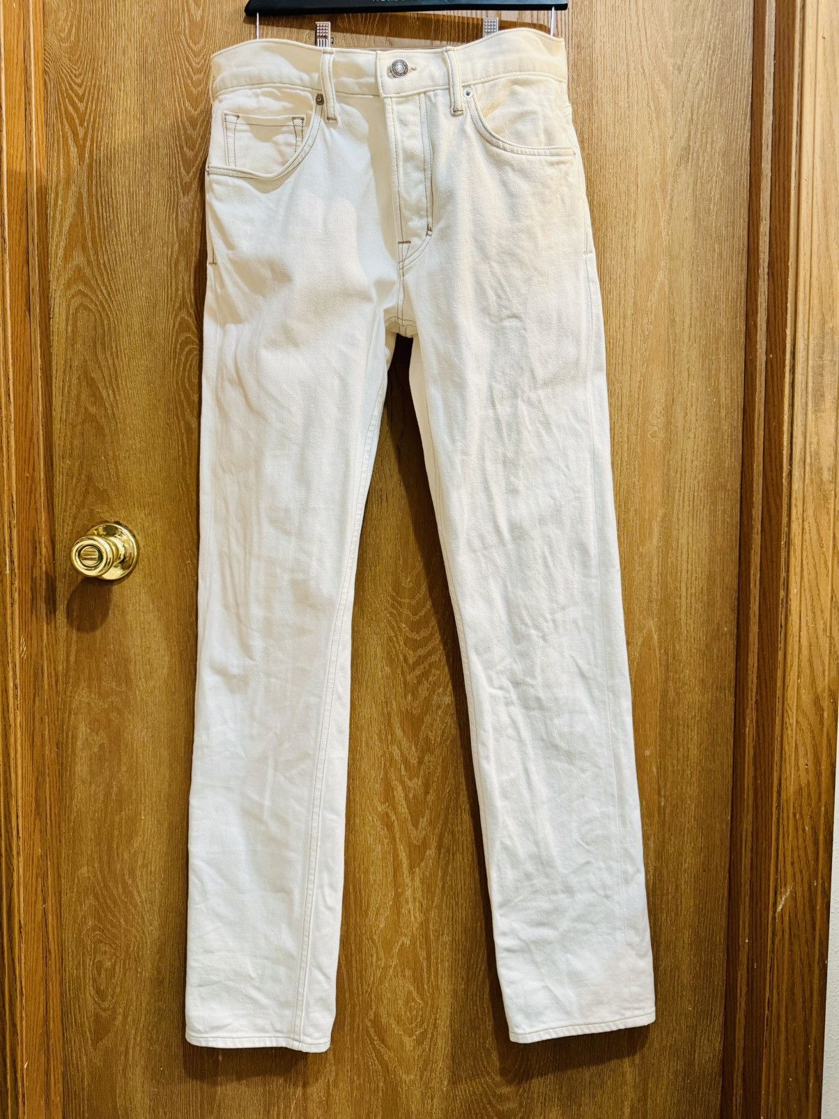 Tom Ford White Denim Jeans