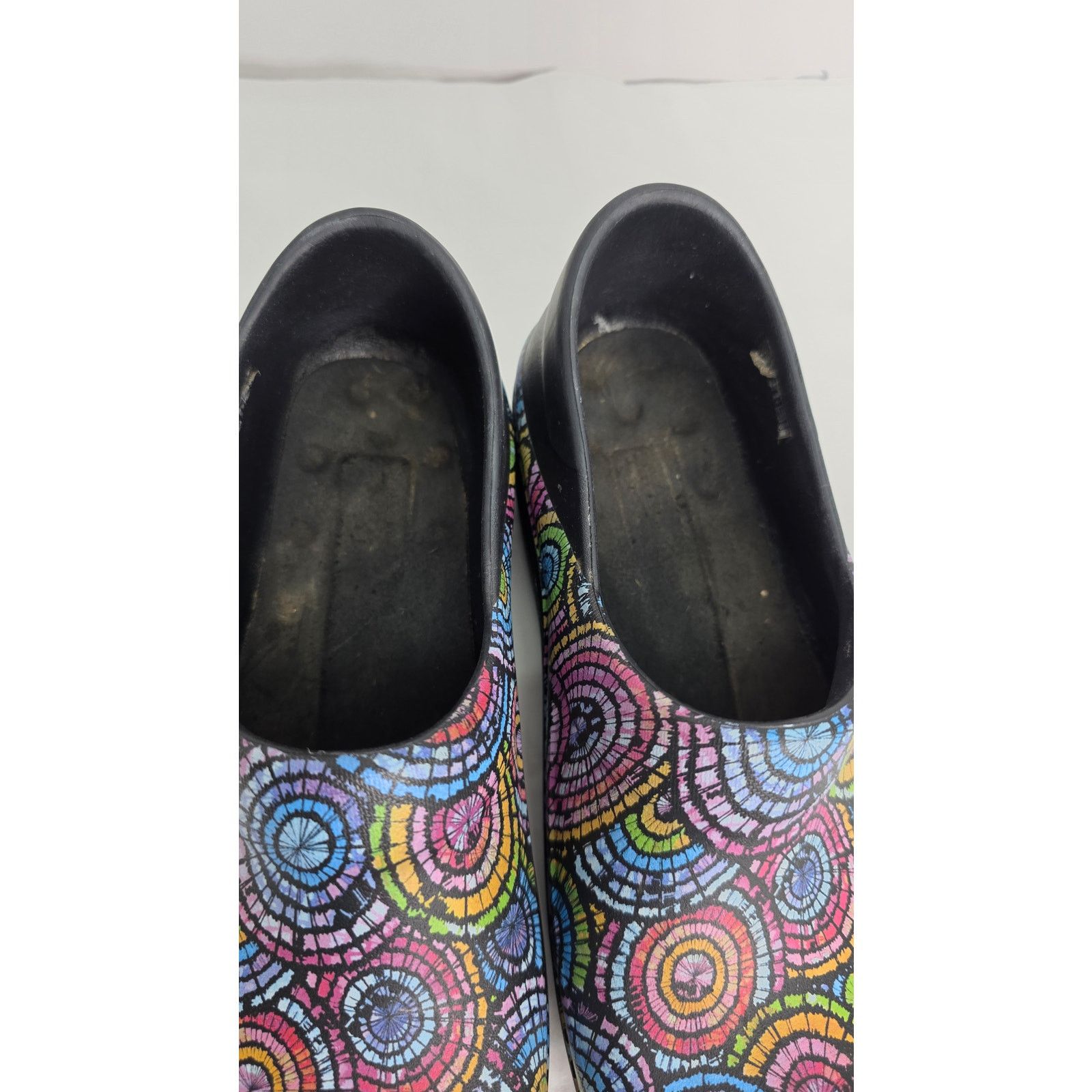 Crocs Crocs Neria Pro II Multi Colored Abstract Slip On Clogs Size US 9 / IT 39 - 3 Thumbnail