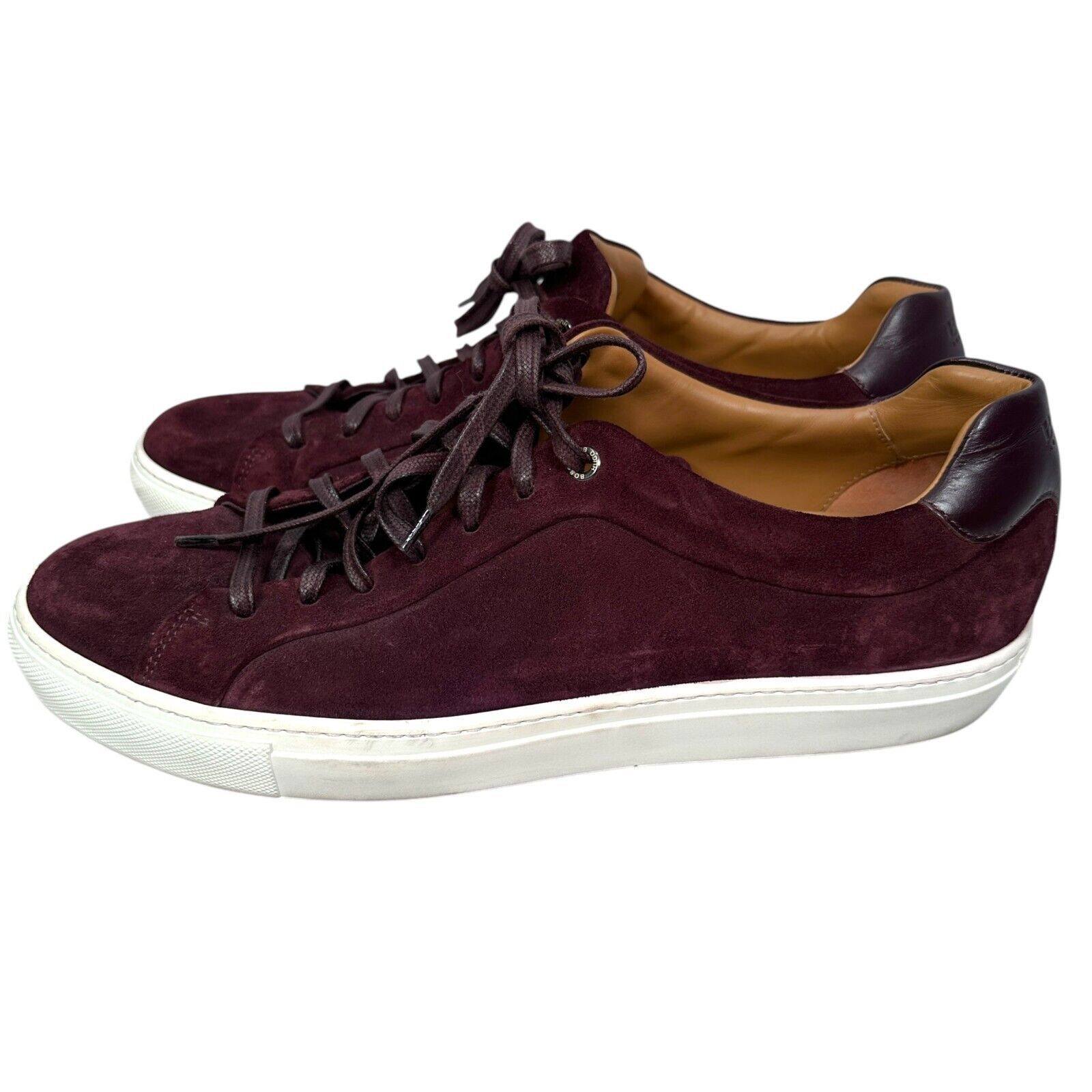 Hugo Boss Hugo Boss Mirage Sneakers Men’s 45 / US 12 Burgundy Lace Up Size US 12 / EU 45 - 3 Thumbnail