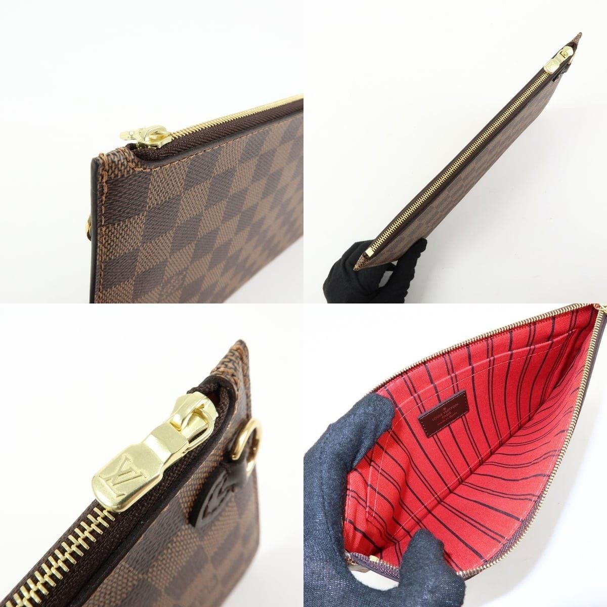 Louis Vuitton Louis Vuitton Damier Ebene Neverfull MM Pochette Size ONE SIZE - 5 Thumbnail