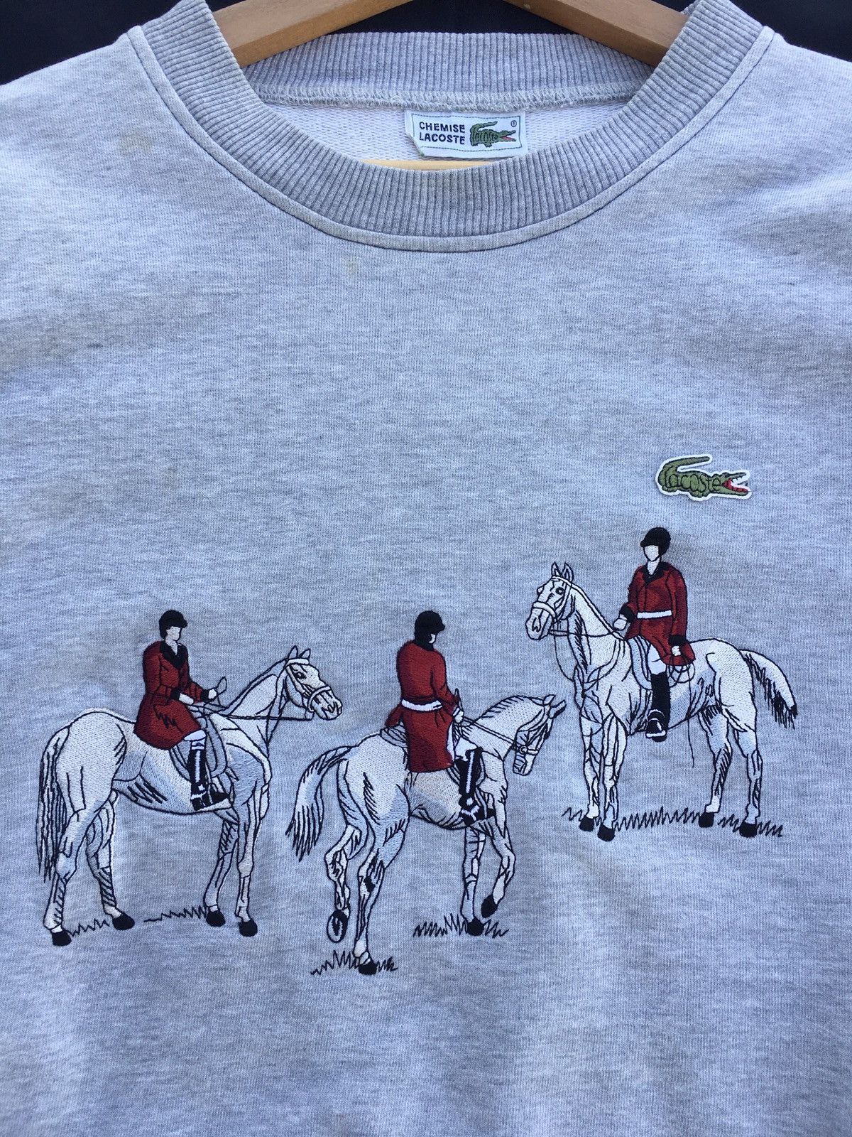 Lacoste Rare Vintage Lacoste Sweater Size US L / EU 52-54 / 3 - 8 Thumbnail