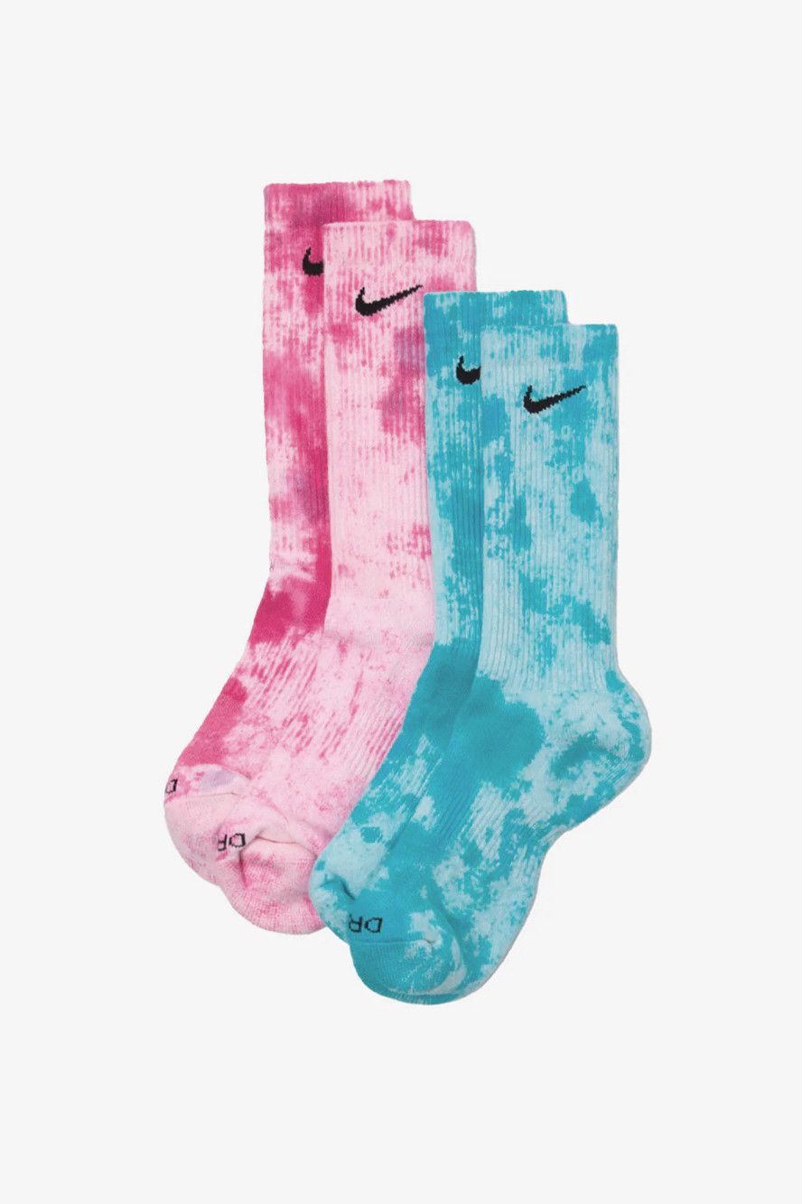 Nike Nike Everyday Plus Cushioned Crew Tie Dye Socks Sz XL Size ONE SIZE - 1 Thumbnail