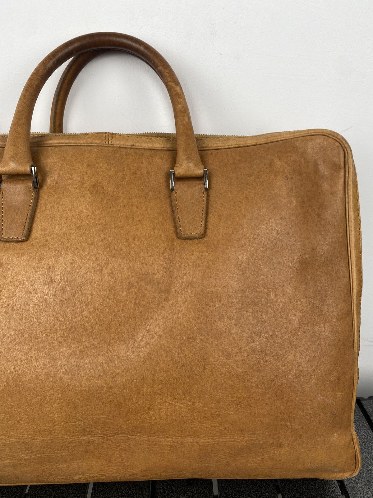 Porter 2000's Porter Patina Leather Briefcase Bag Size ONE SIZE - 12 Thumbnail