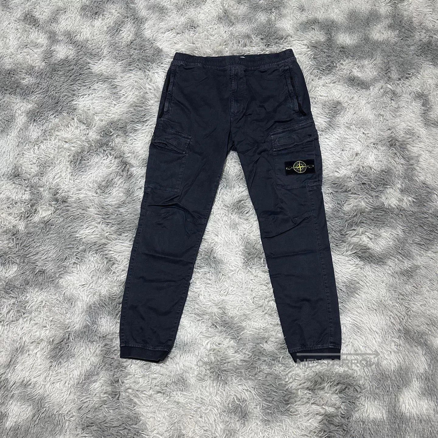 Stone Island Stone Island Dark Blue Work Pants W31 Size. Size US 31 - 1 Thumbnail