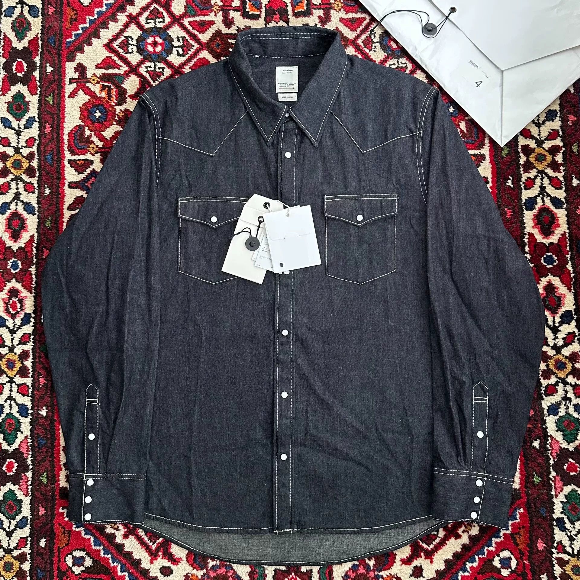 Visvim Visvim 23SS Mud Overdye Shirt 4 Size US XL / EU 56 / 4 - 2 Thumbnail