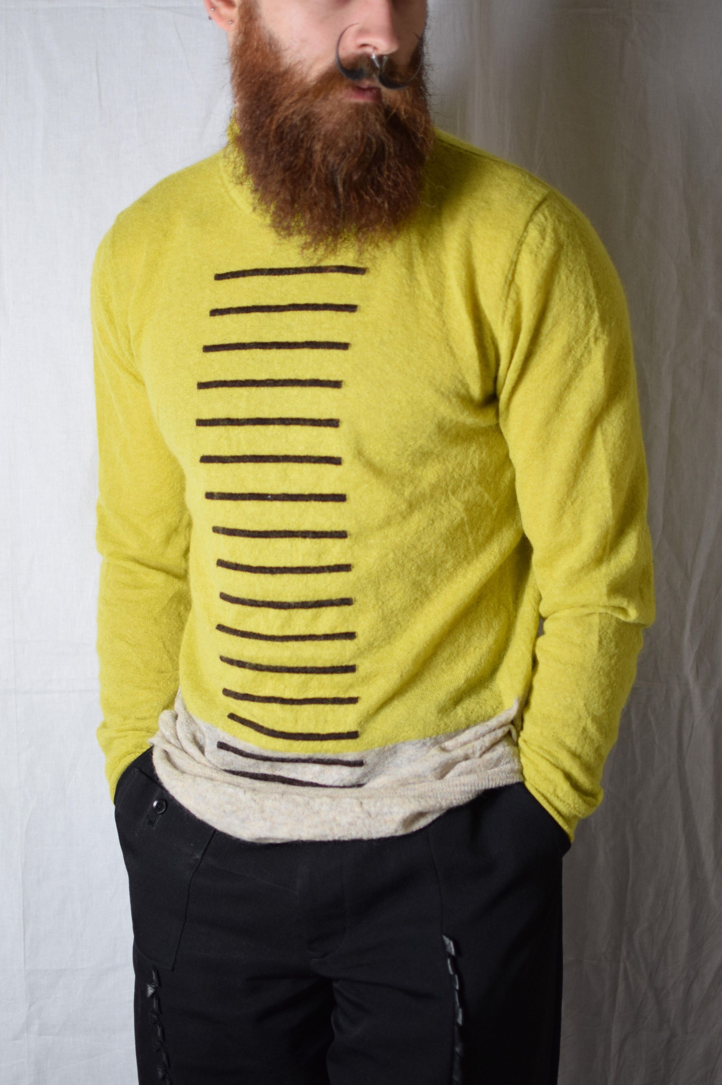image of Rick Owens Aw20 Performa Acid Knit - Ru20F3648-Kj, Men's (Size Large)